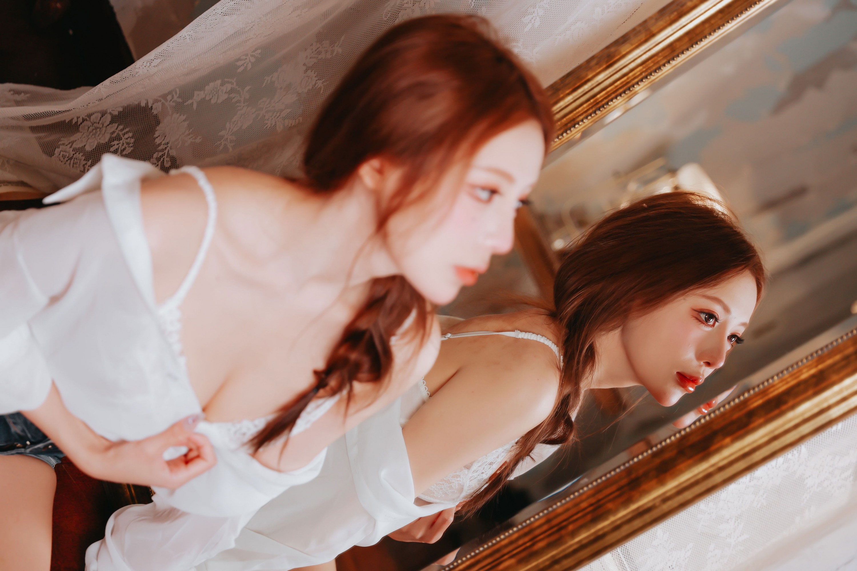 暴走柚子 - 《扯开慵懒感拉满的白衬衫瞬间》[27P]