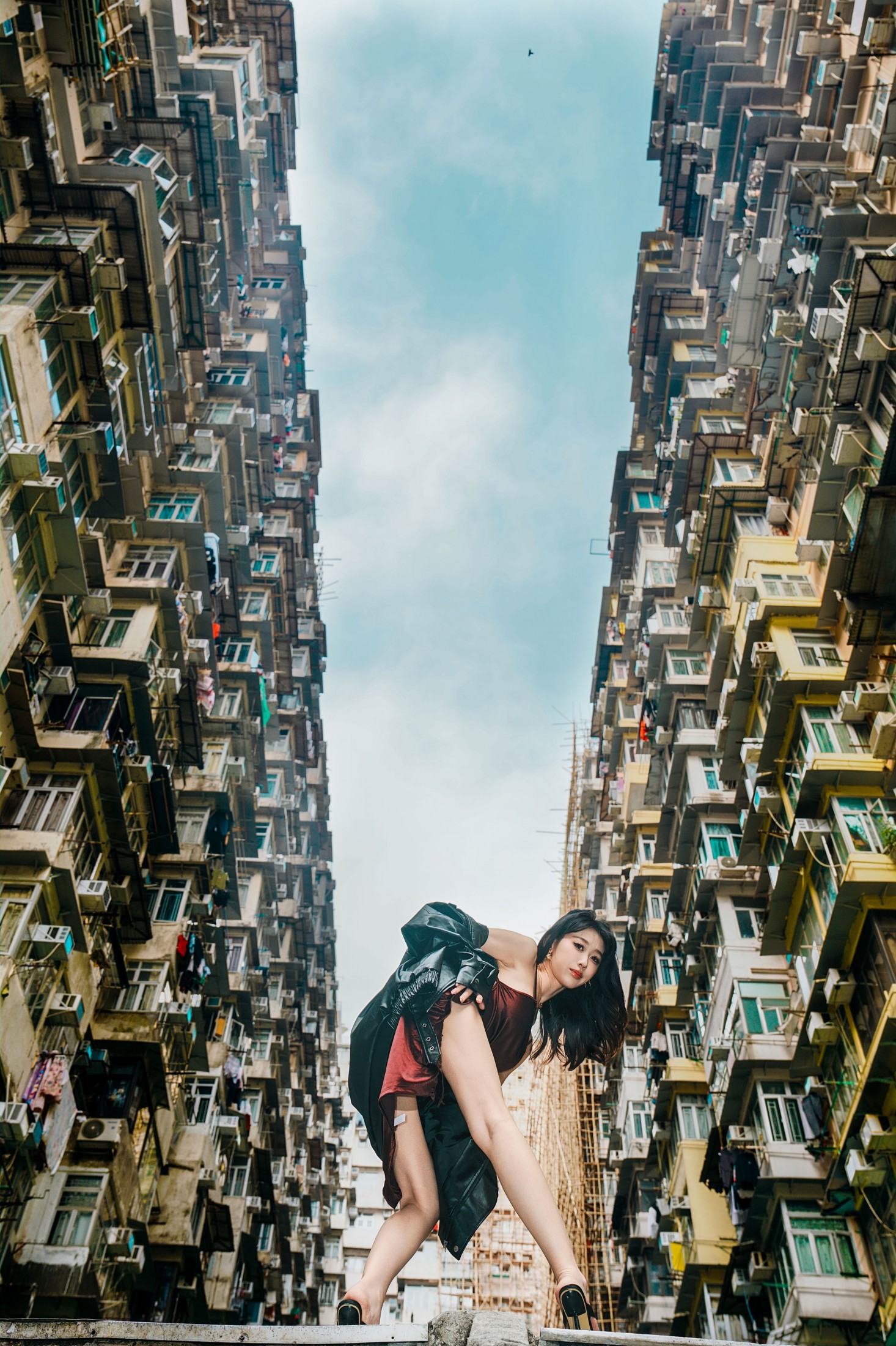 叫我GG - 《香港怪兽楼与中环人像街拍》[23P]