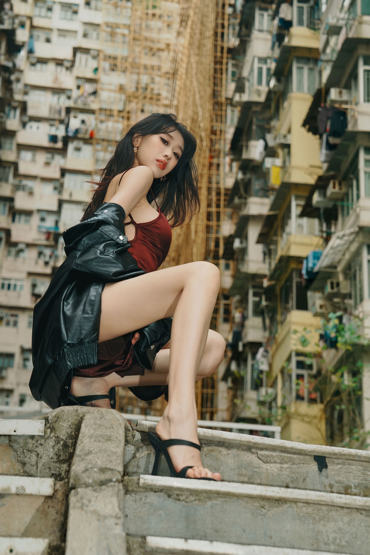 叫我GG - 《香港怪兽楼与中环人像街拍》[23P]