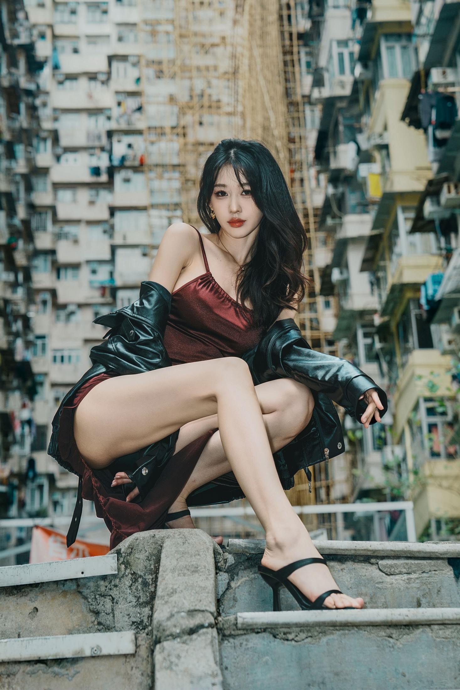 叫我GG - 《香港怪兽楼与中环人像街拍》[23P]