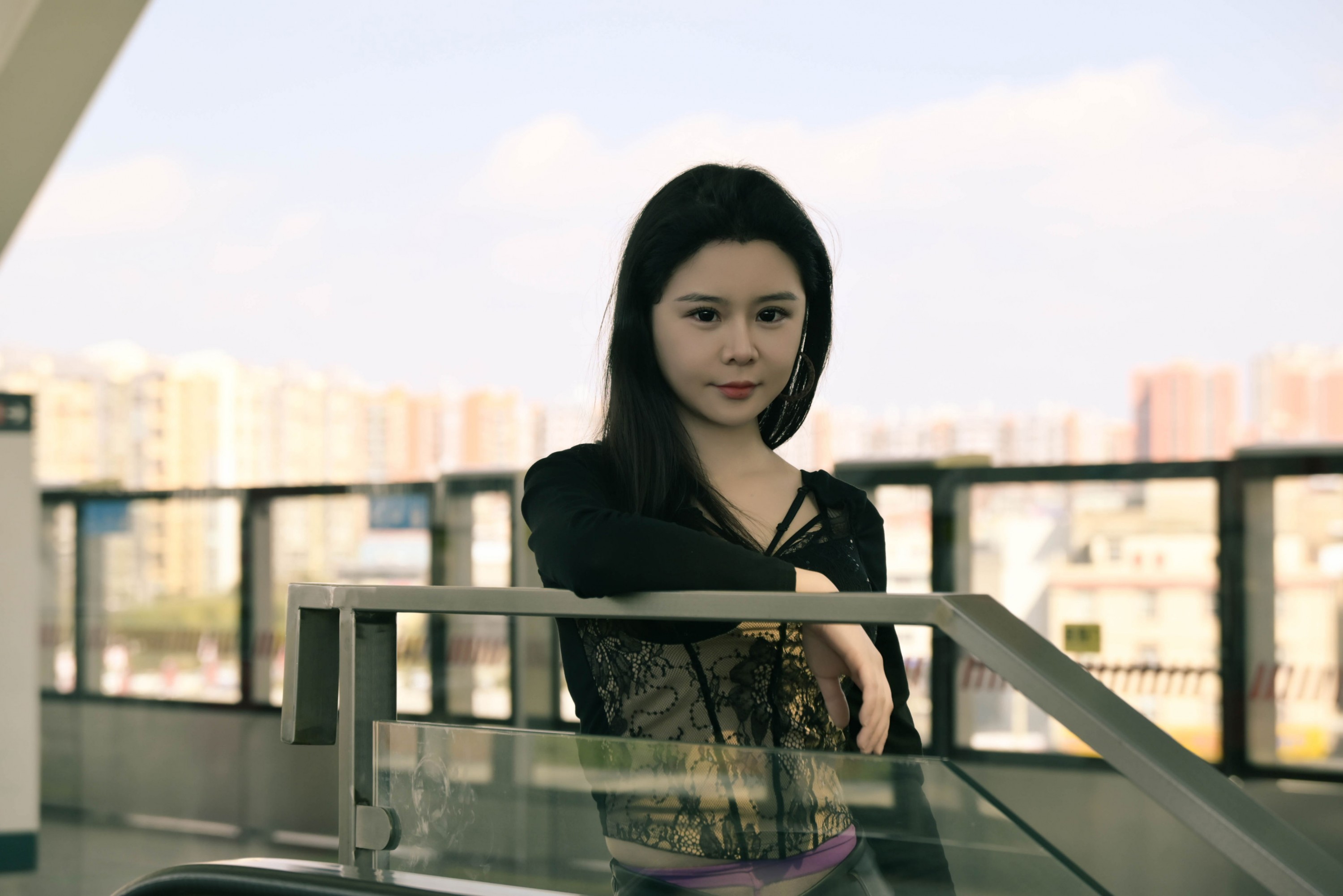 晶晶 - 《车站风情》[23P]