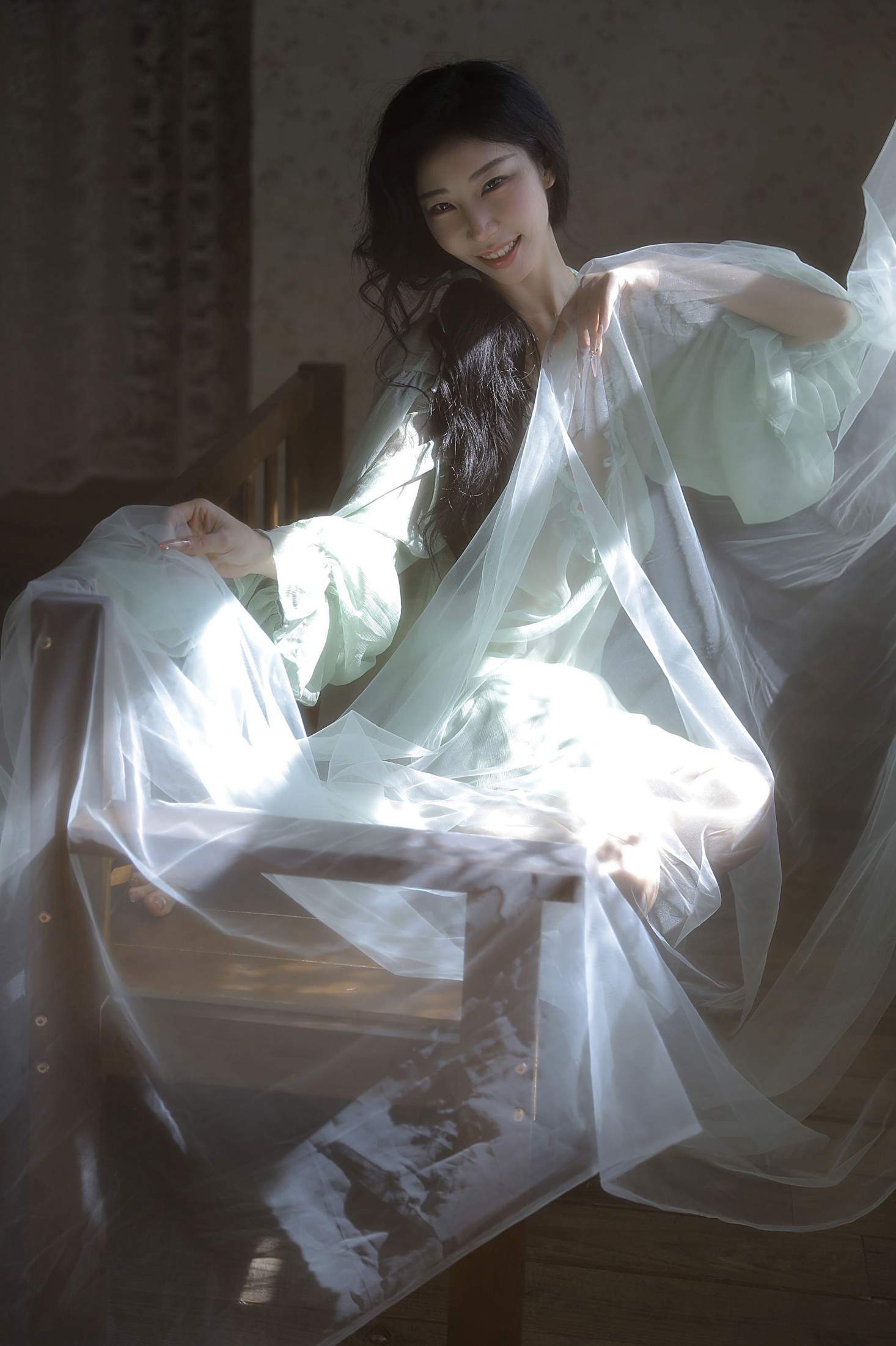 野生模特园子 - 《绿影》[20P]