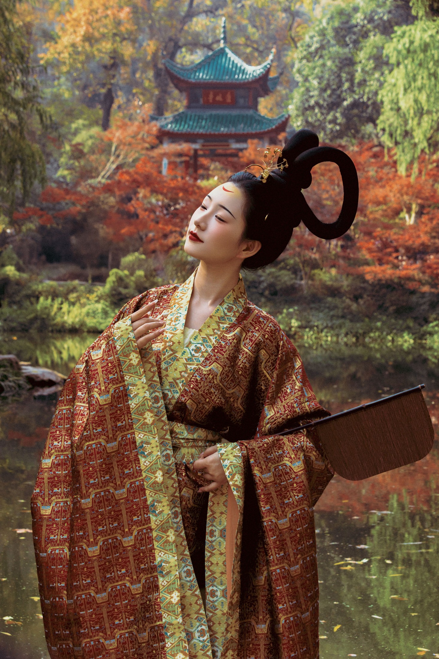 芊苓 - 《秋游爱晚亭》[36P]