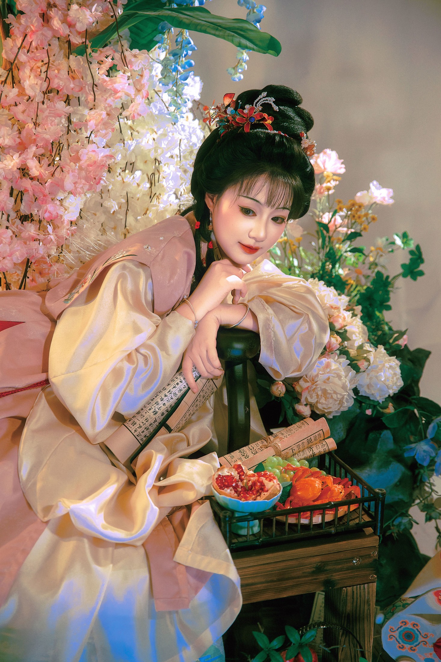 赵噗噗 - 《繁花如锦觅安宁》[15P]