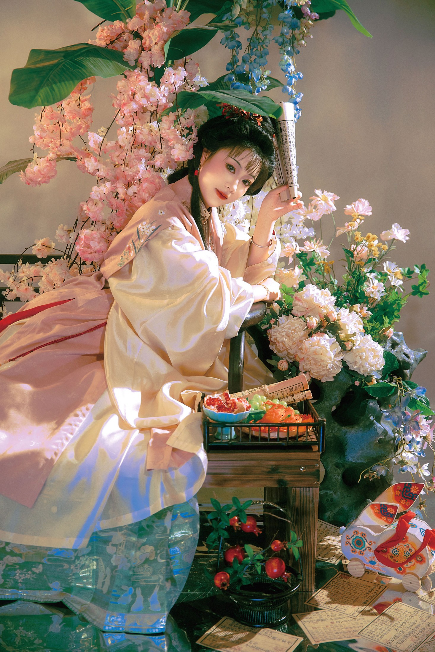 赵噗噗 - 《繁花如锦觅安宁》[15P]