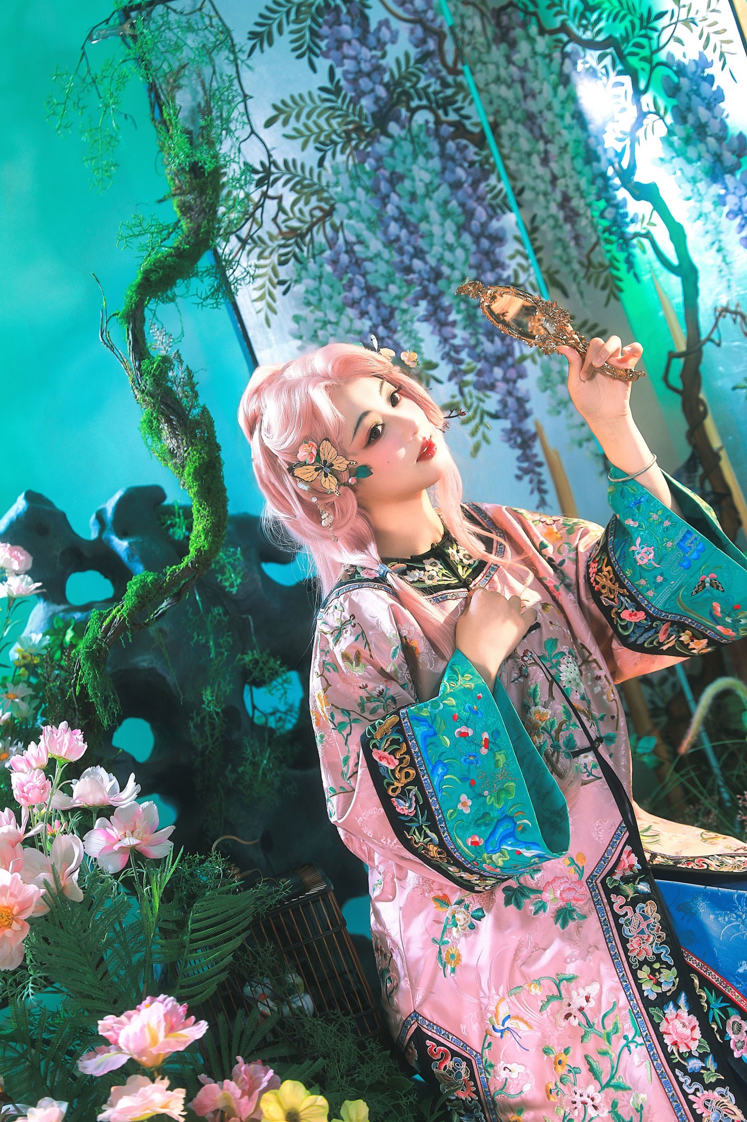 赵噗噗 - 《粉粉清汉女》[10P]