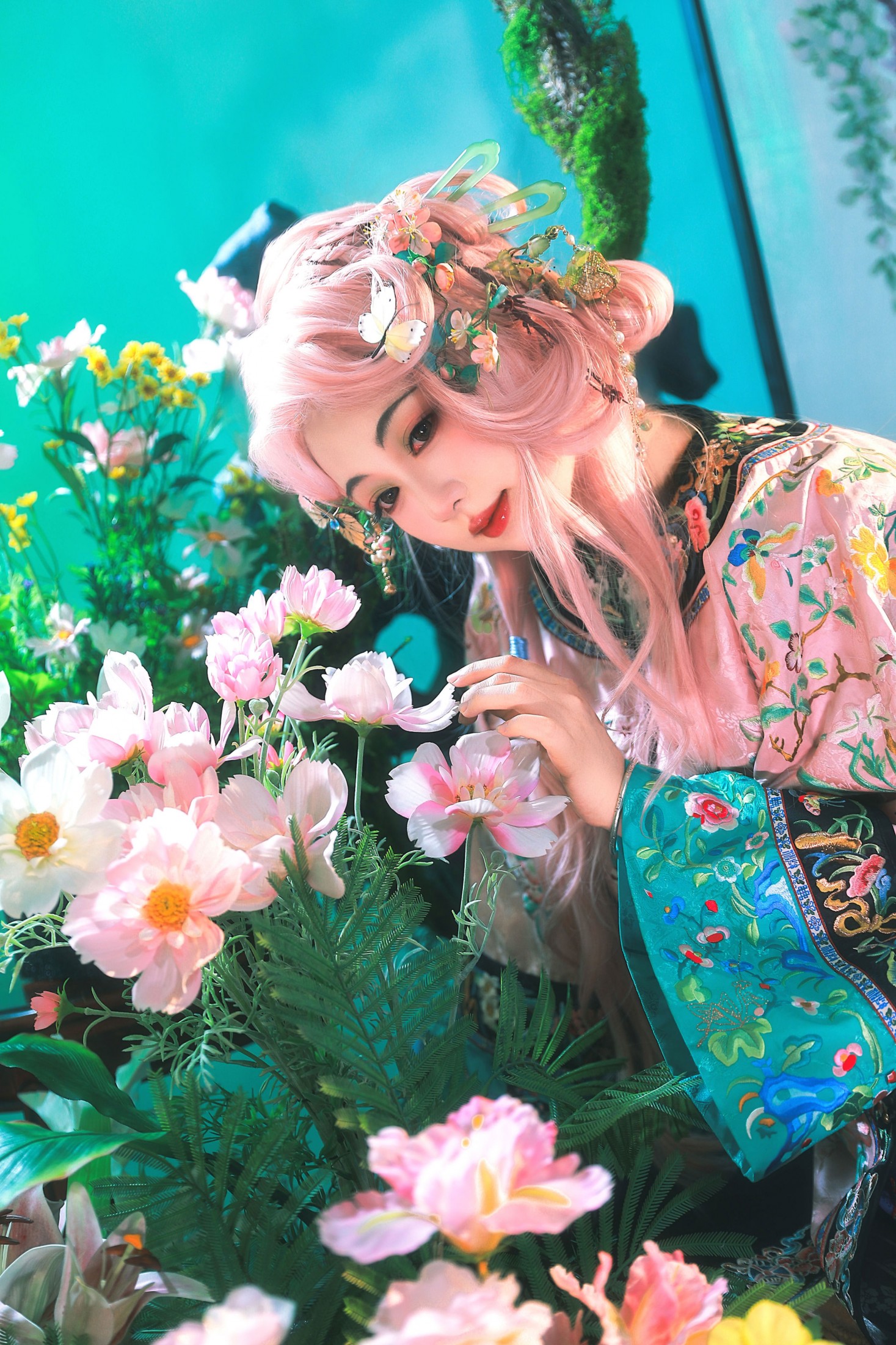 赵噗噗 - 《粉粉清汉女》[10P]