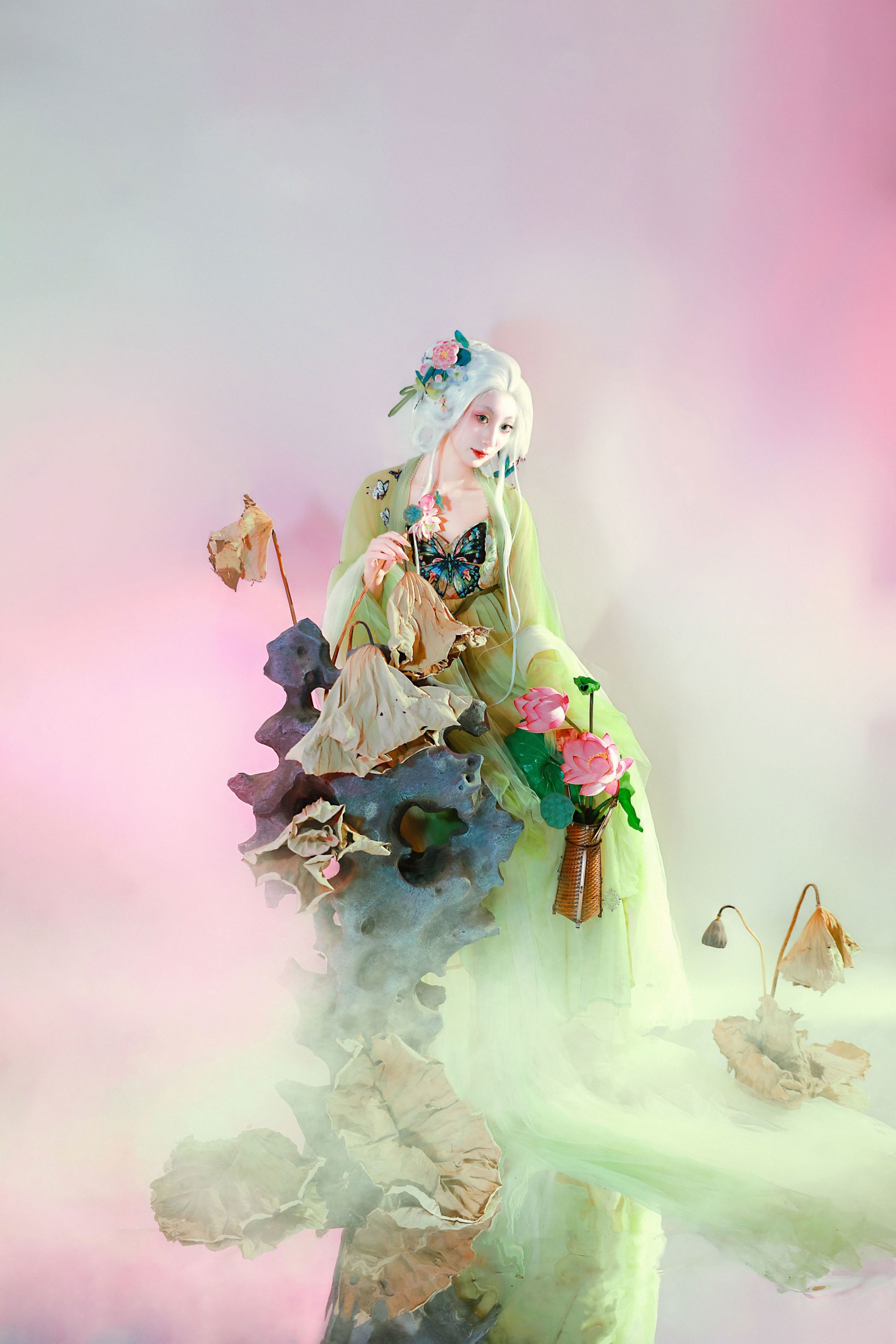 九上天 - 《枯荷｜“万物生”》[11P]