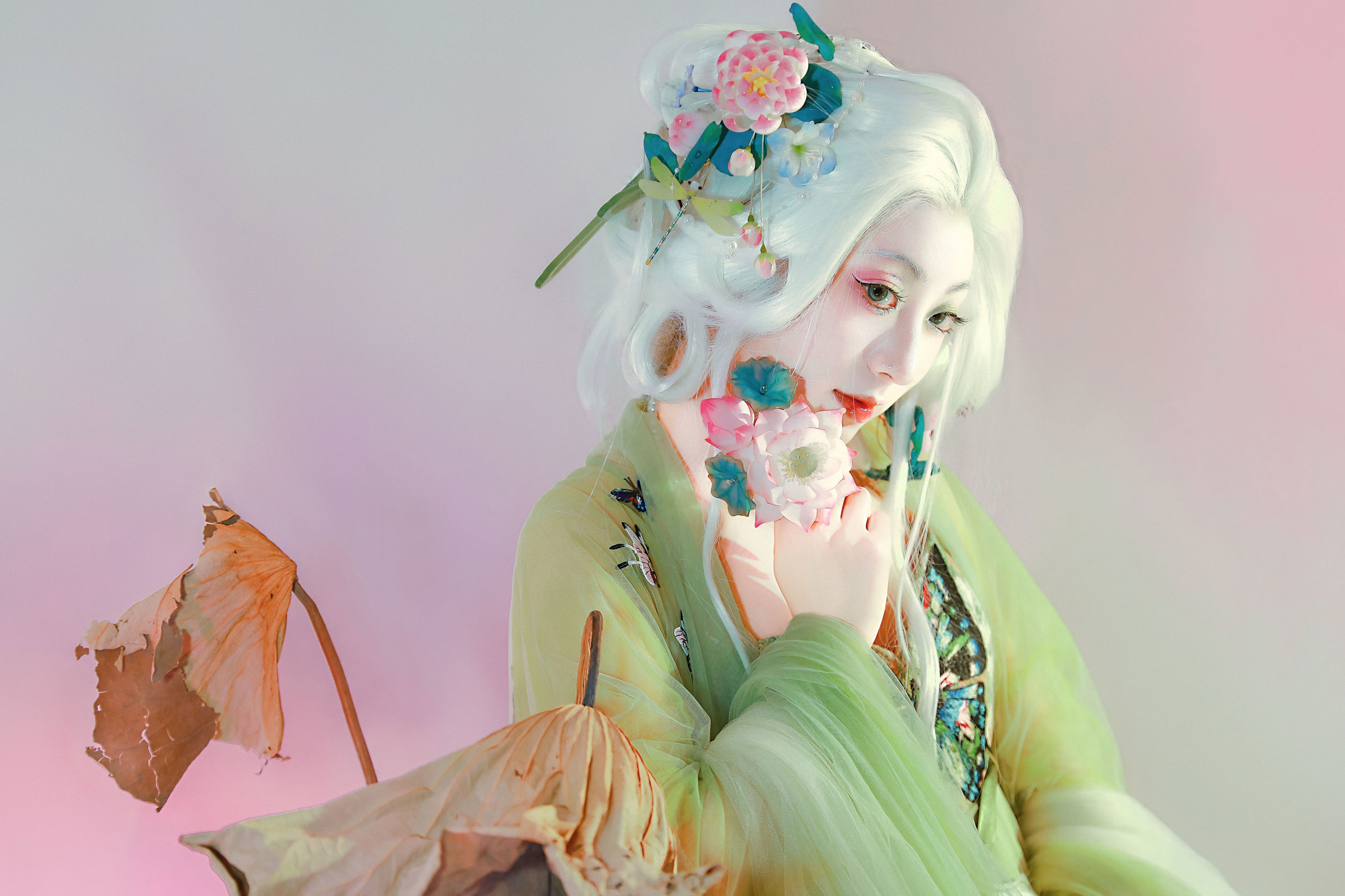 九上天 - 《枯荷｜“万物生”》[11P]