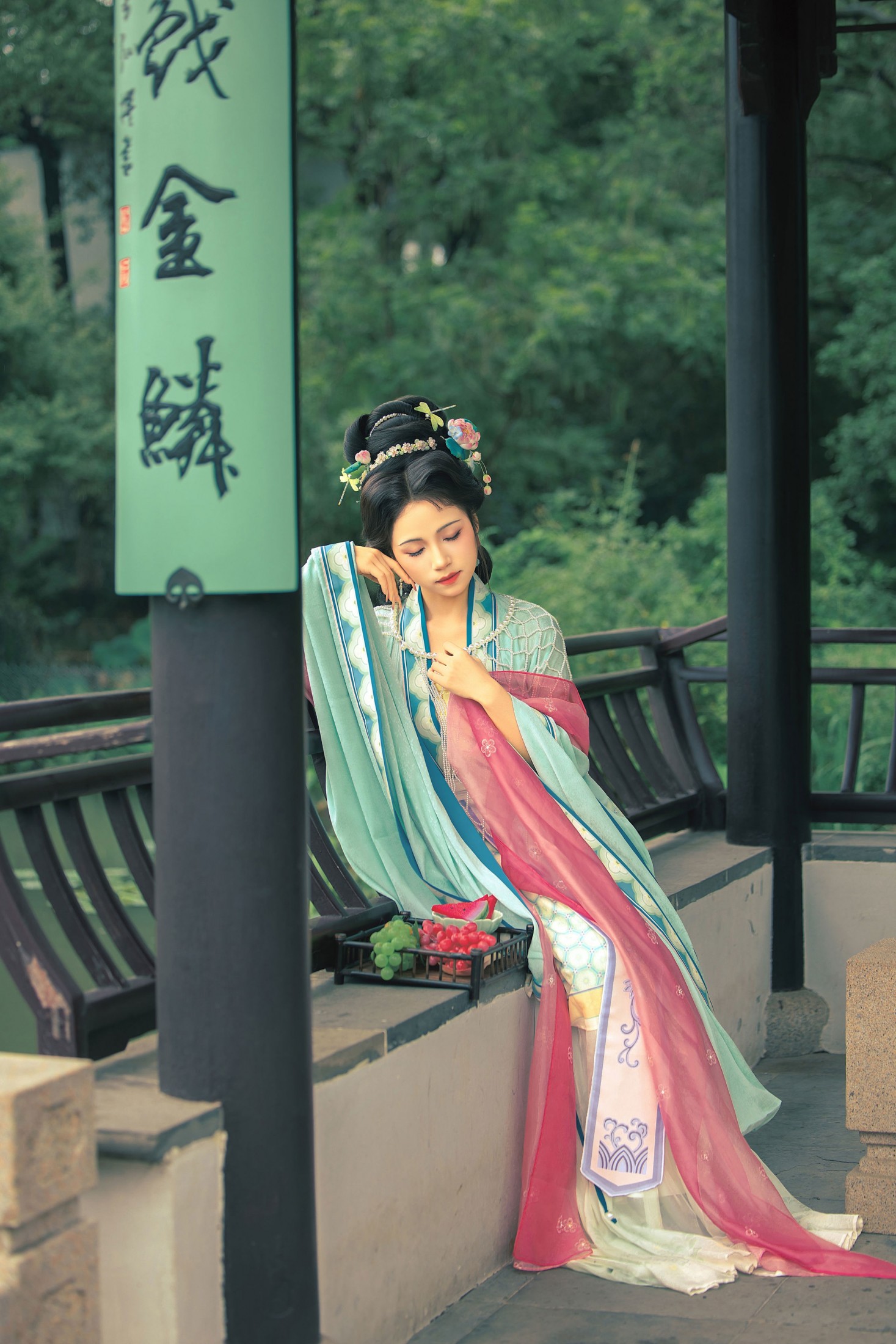 顾小满 - 《复原仕女图｜荷》[20P]