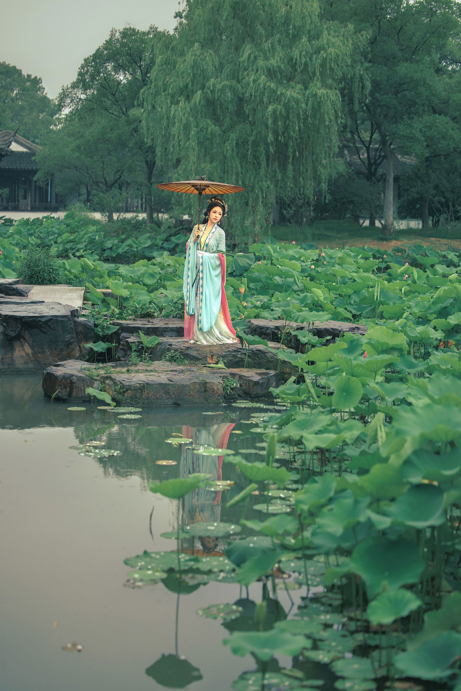 顾小满 - 《复原仕女图｜荷》[20P]