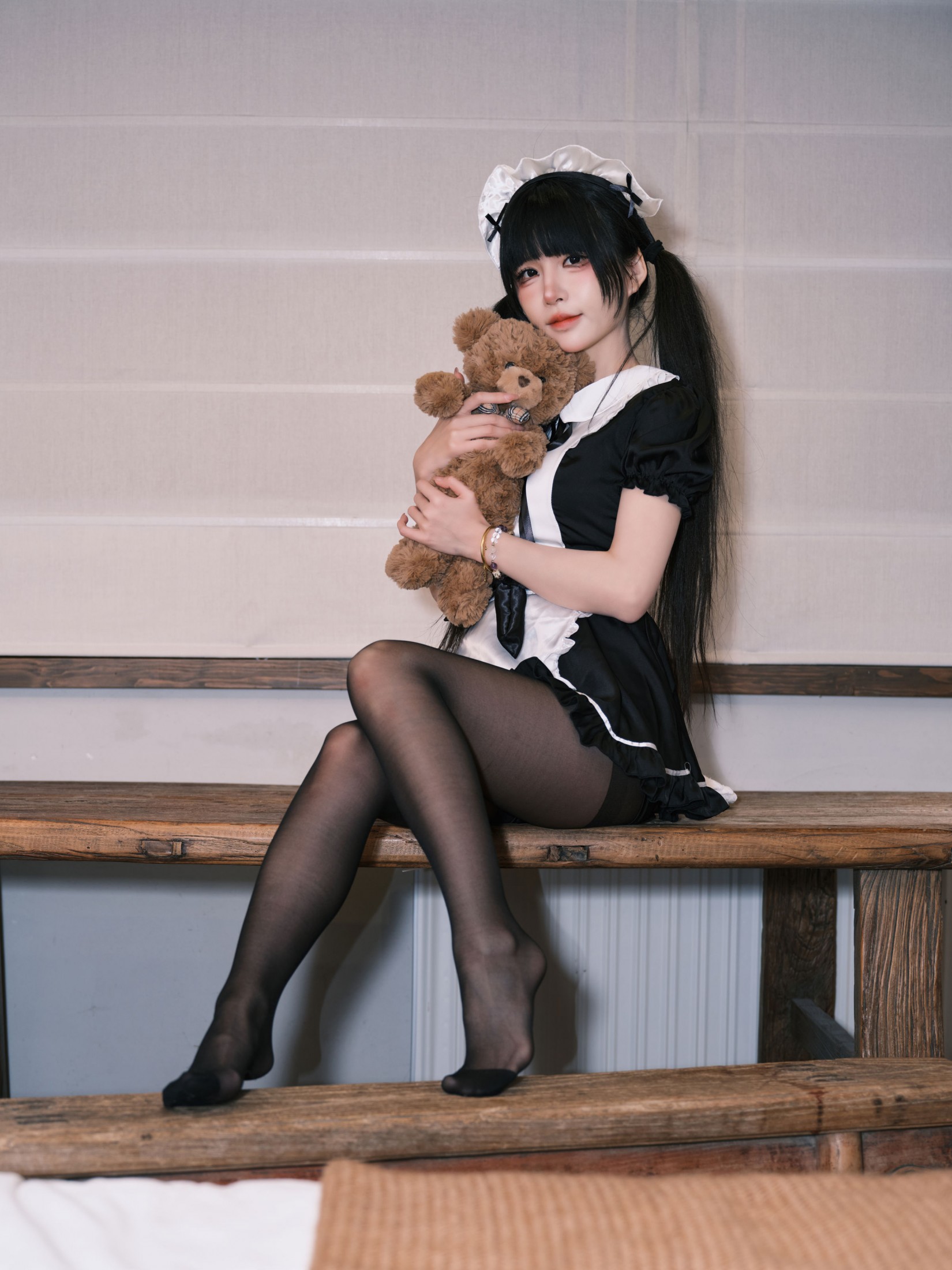 玵木_Anmua - 《主人不在家文静女仆被带坏》[19P]