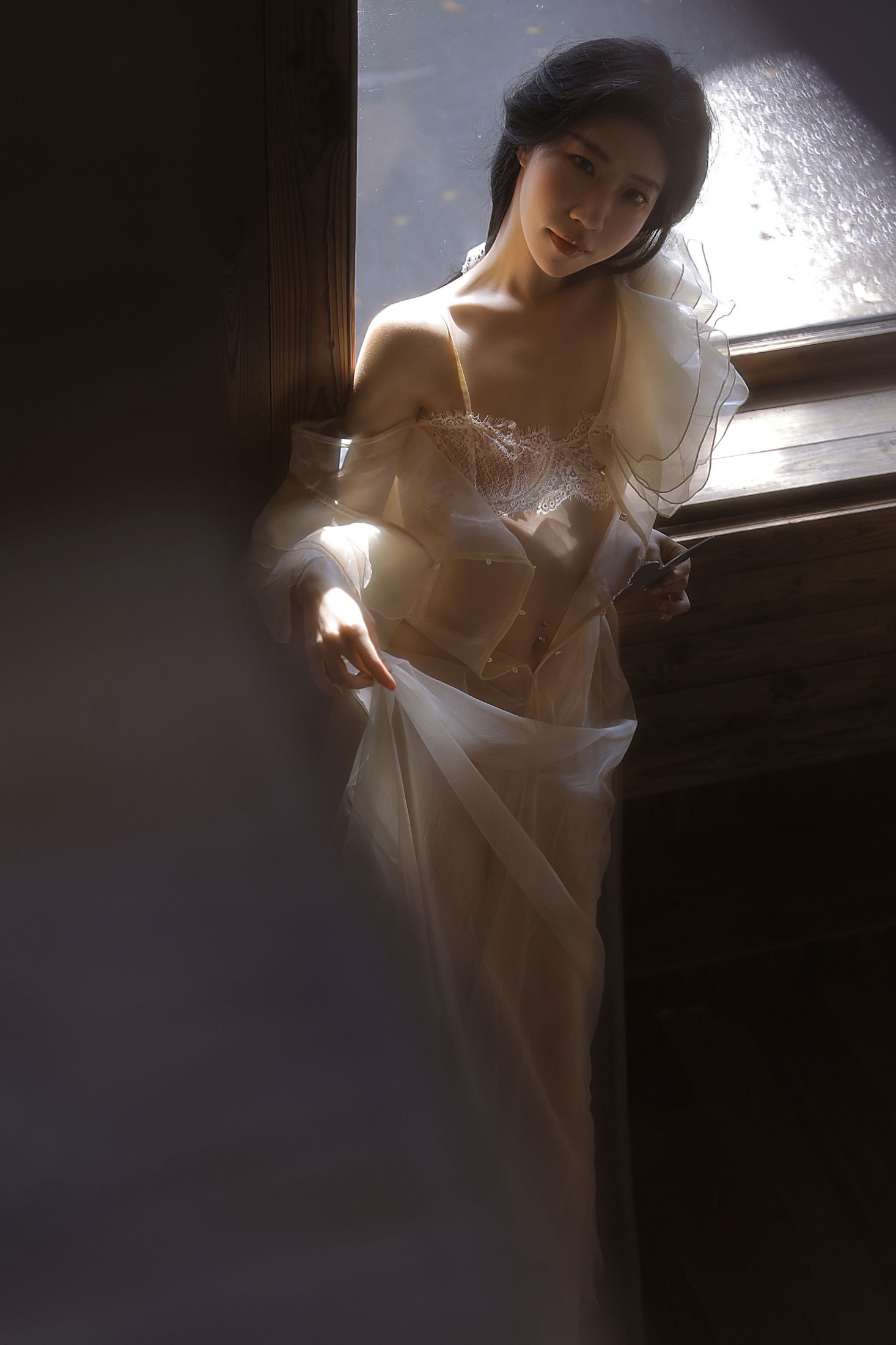 野生模特园子 - 《薄暮似的午后》[15P]