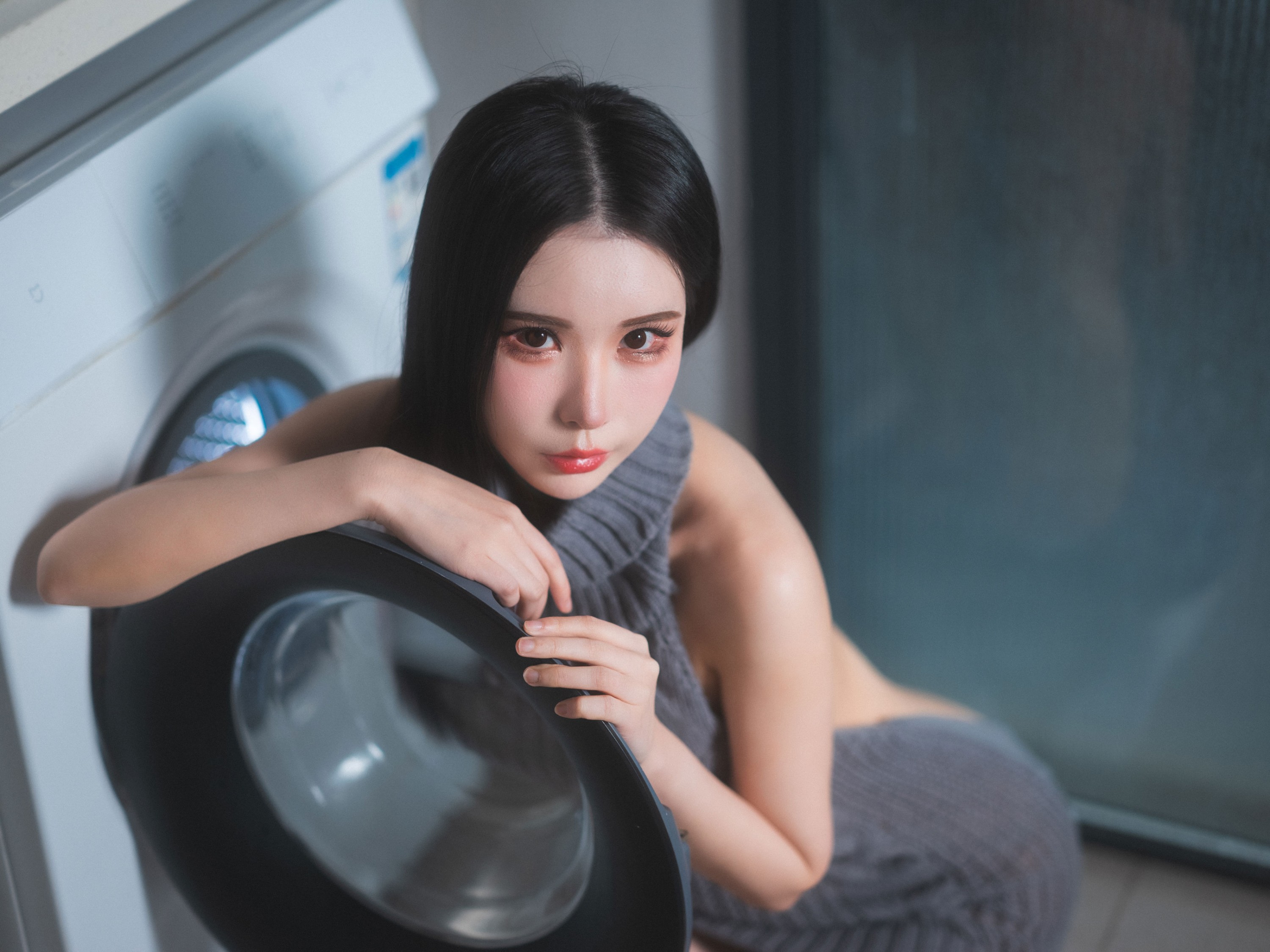 猫猫 - 《猫猫露背毛衣》[9P]