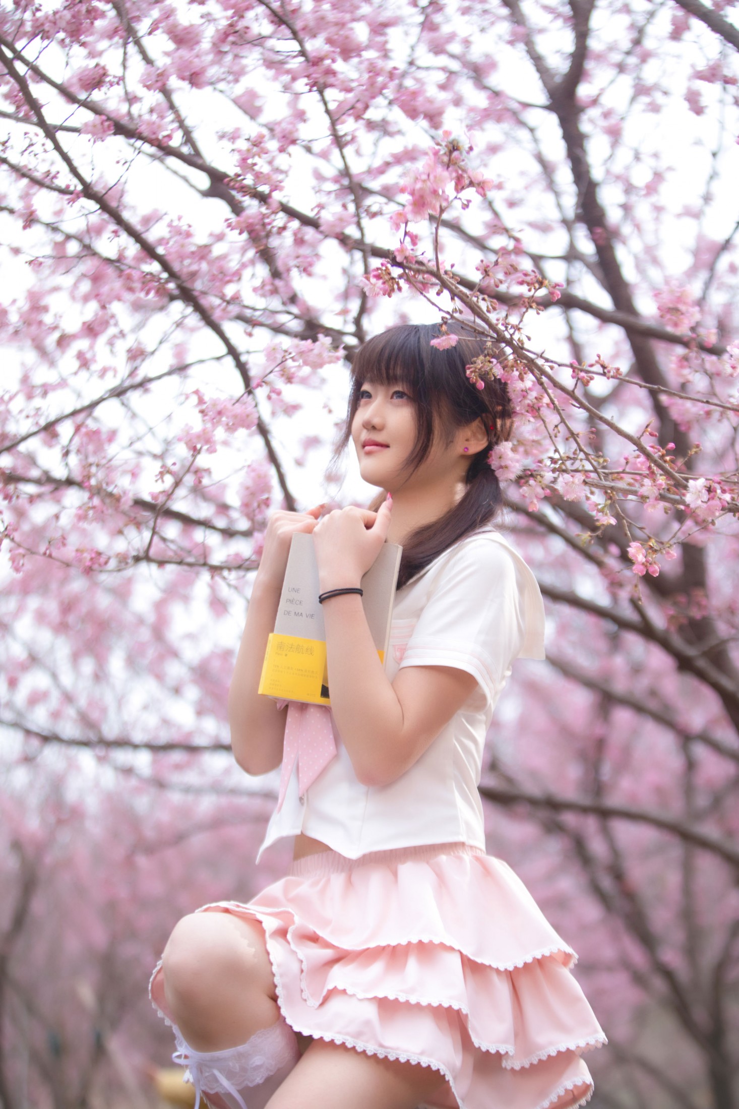 西西 - 《樱花与少女》[10P]