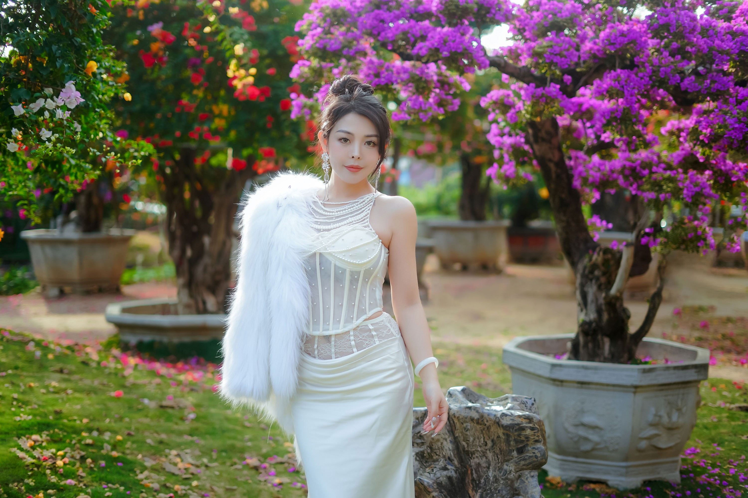 米妮爱美丽 - 《鲜花美女》[36P]