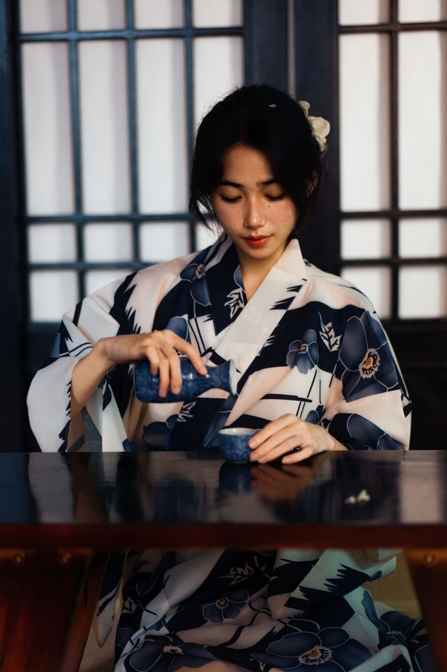 小仪 - 《和风写真｜一袭浴衣，藏尽温柔与诗意》[27P]