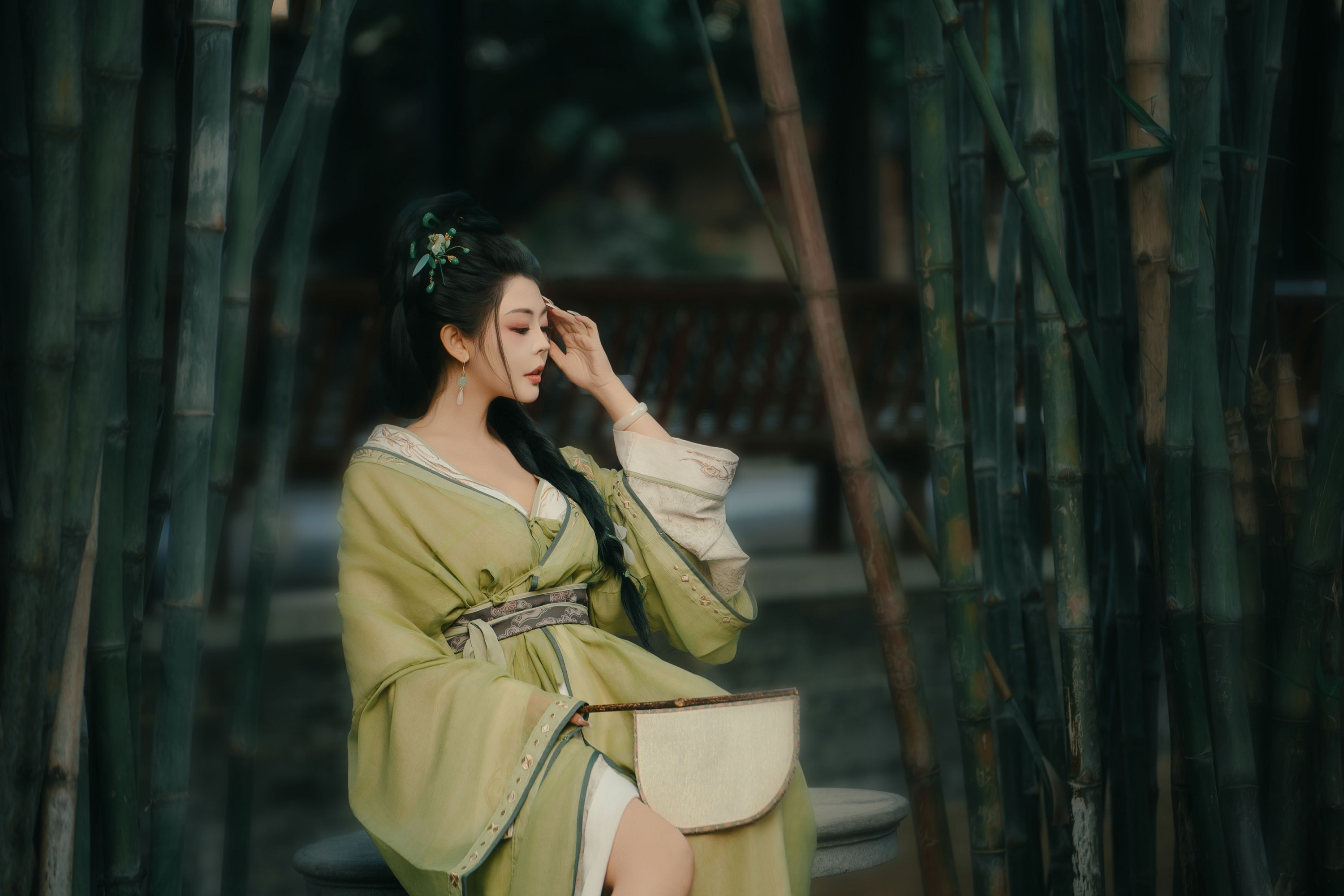 米妮爱美丽 - 《清冷古风美女》[20P]