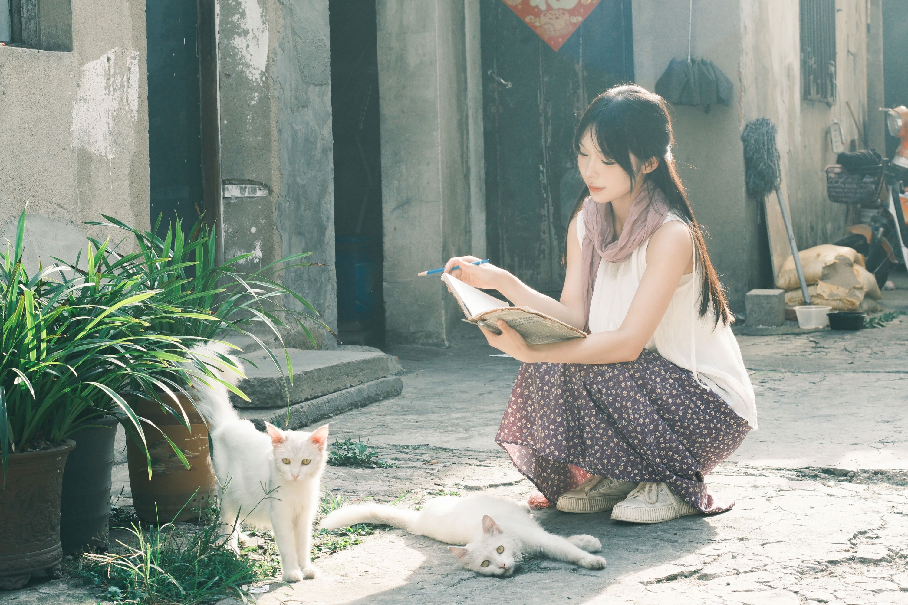 四月泡芙 - 《潺潺流水终于穿过了群山一座座》[12P]