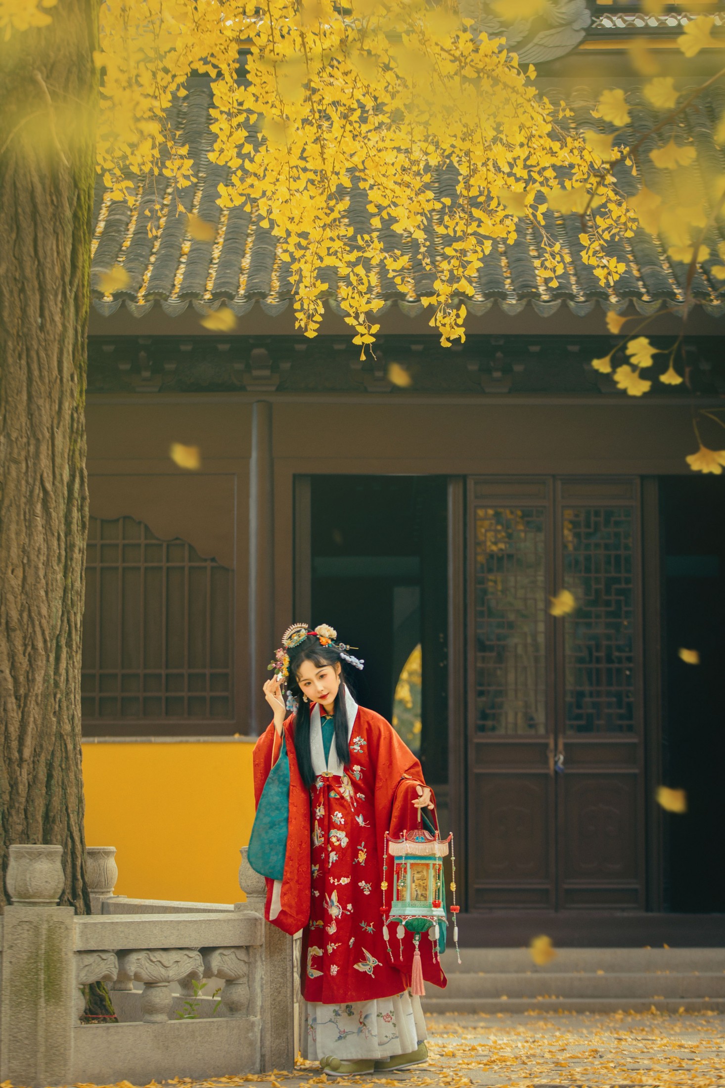 橘芙芙 - 《上方山的银杏》[10P]