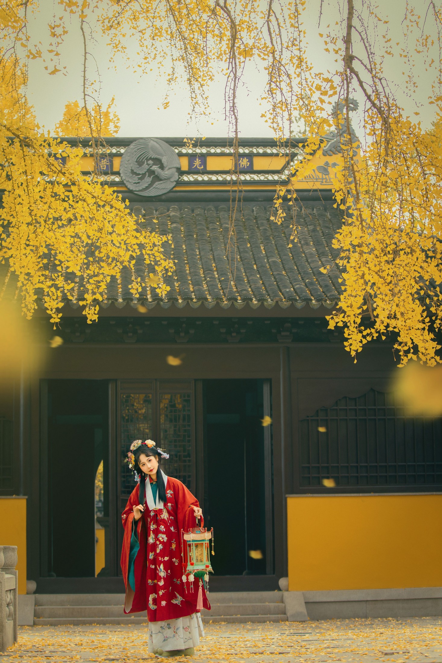 橘芙芙 - 《上方山的银杏》[10P]