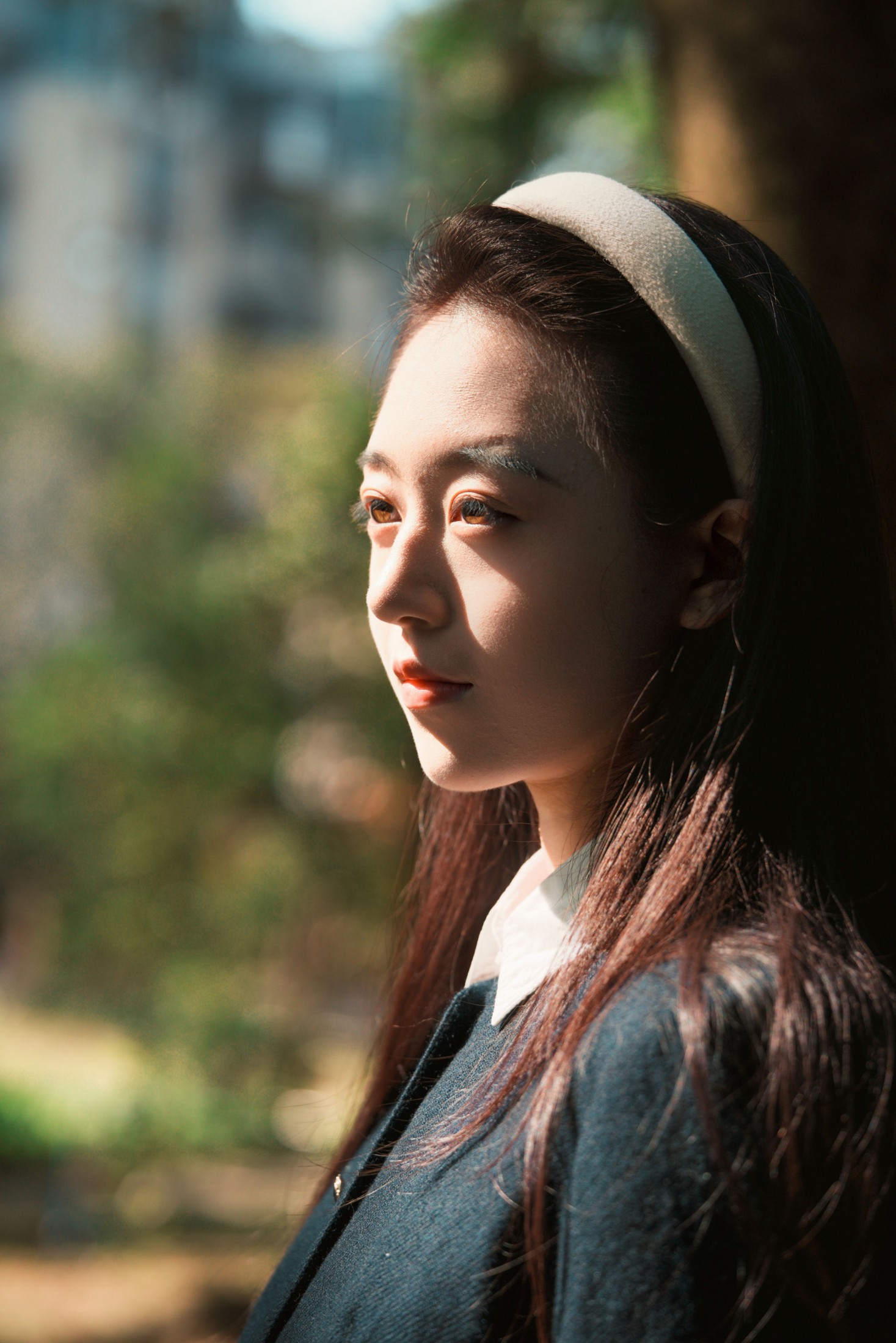 曲清河 – 《当深黑制服的沉静遇上山茶花的热烈》[18P]