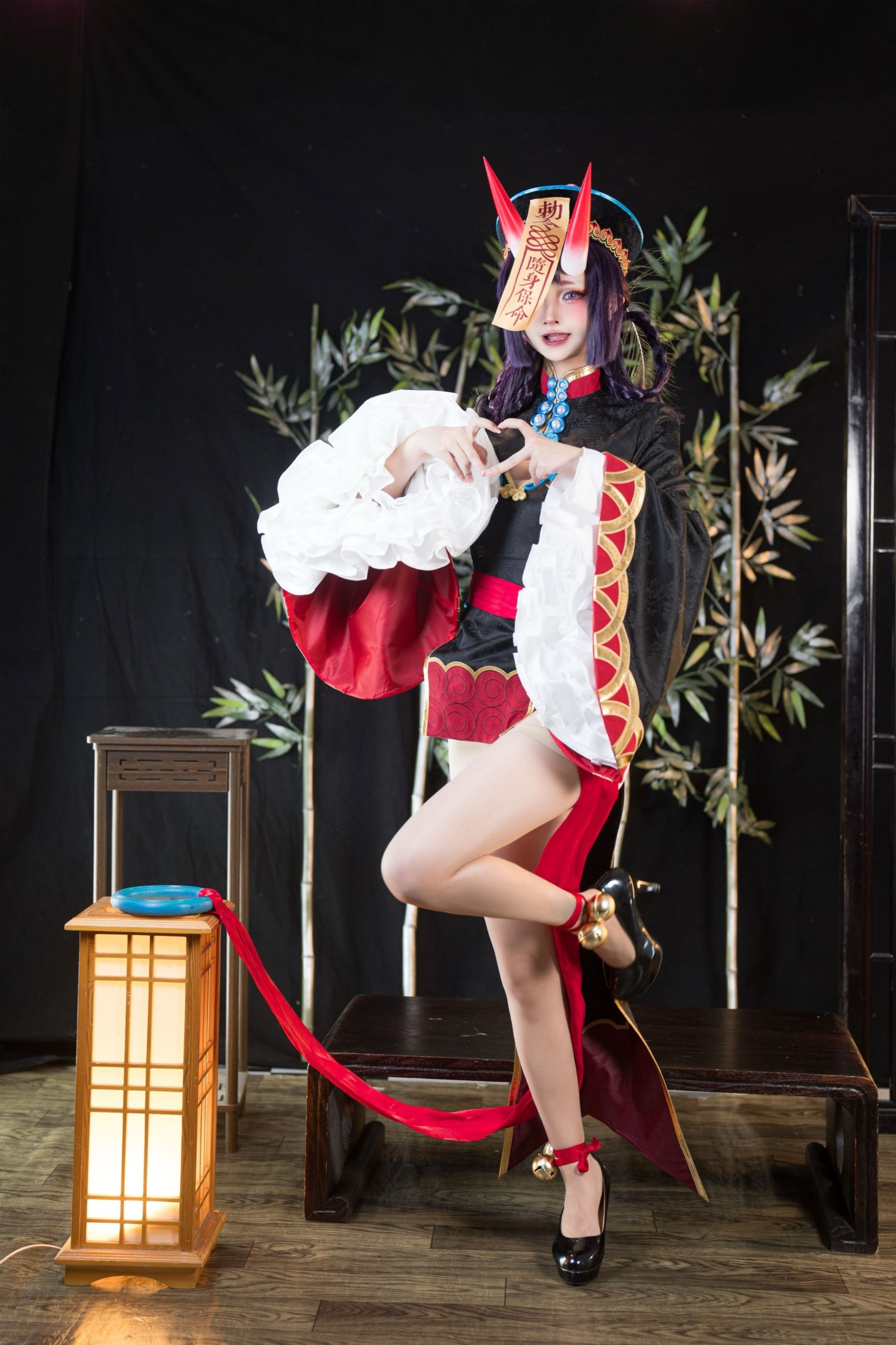 一颗黄豆豆 – 《fate 酒吞童子COS》[10P]