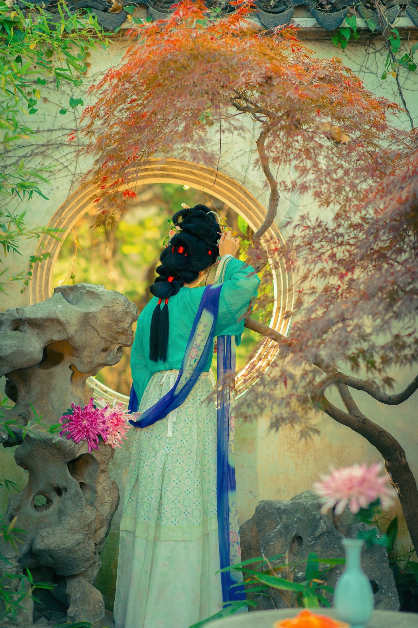 橘芙芙 - 《园林里的宋仕女》[26P]