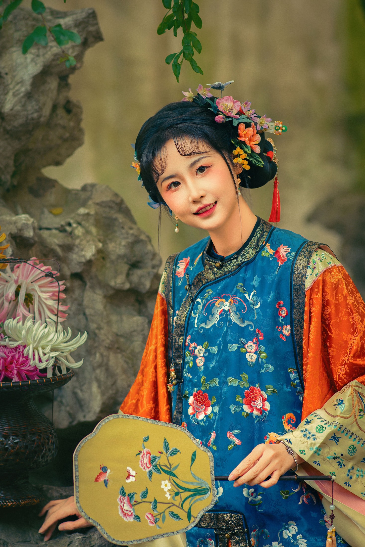 橘芙芙 - 《清代汉女和秋天》[27P]