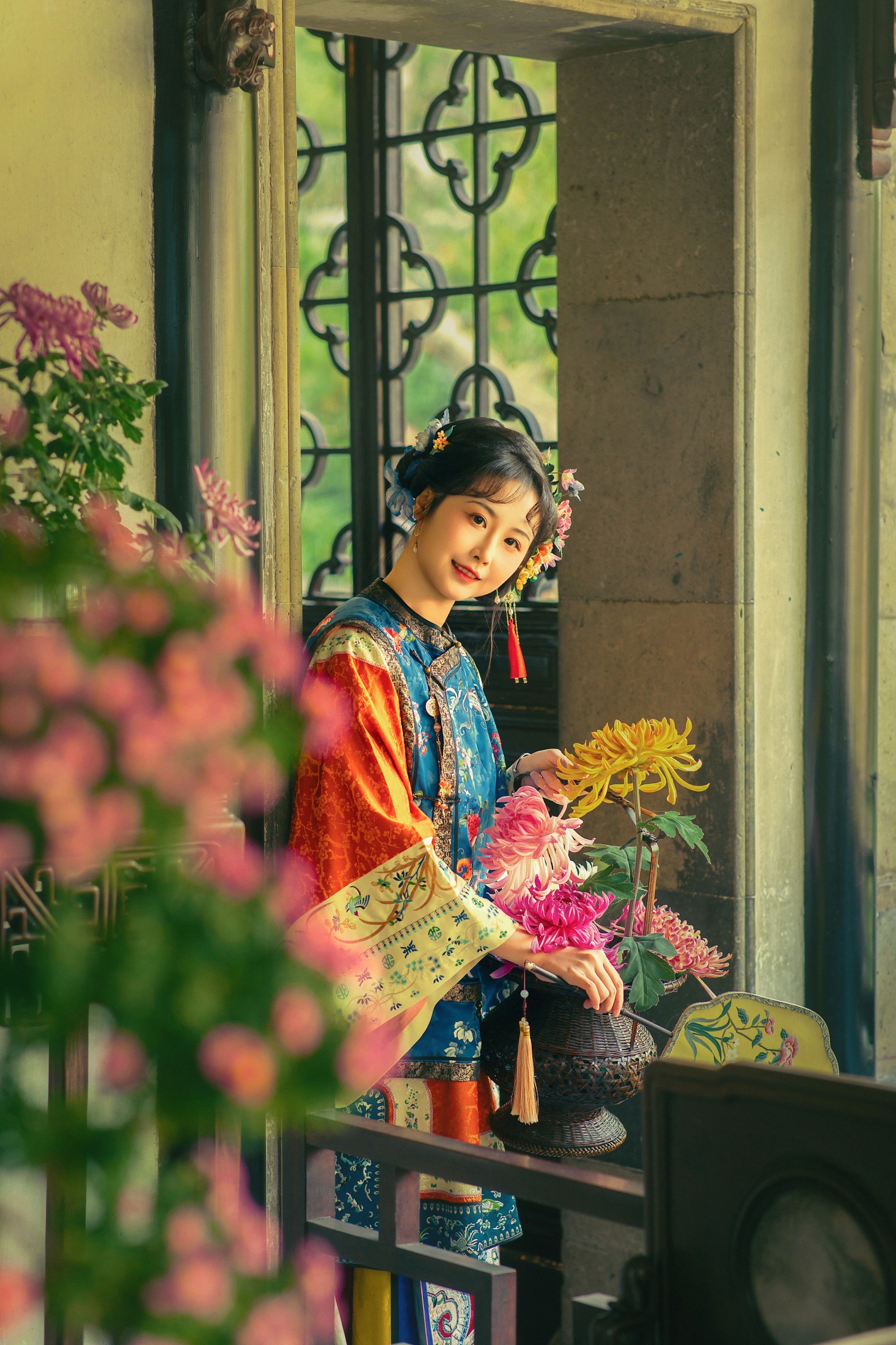 橘芙芙 - 《清代汉女和秋天》[27P]