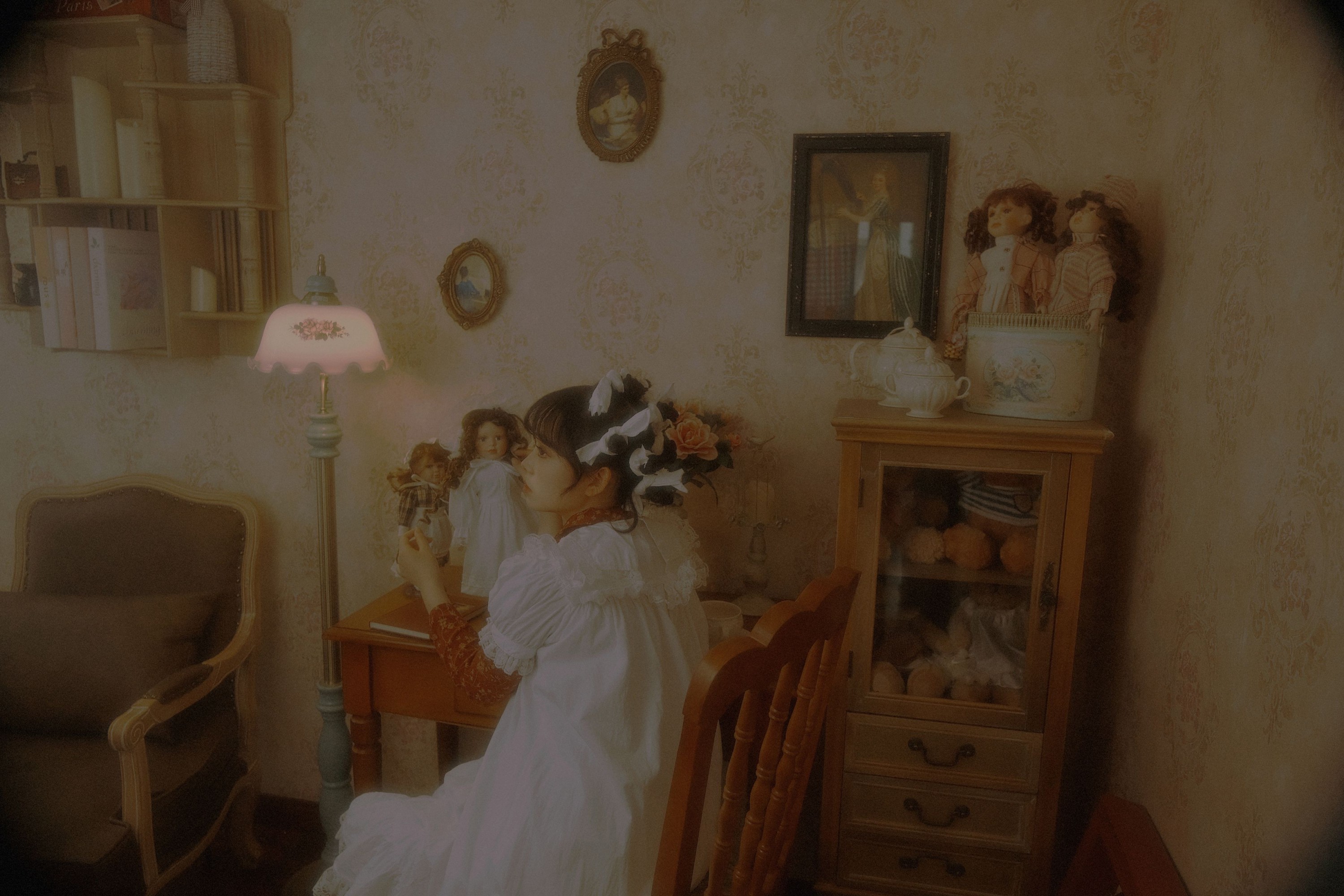 贝贝不睡觉 - 《复古小屋》[30P]