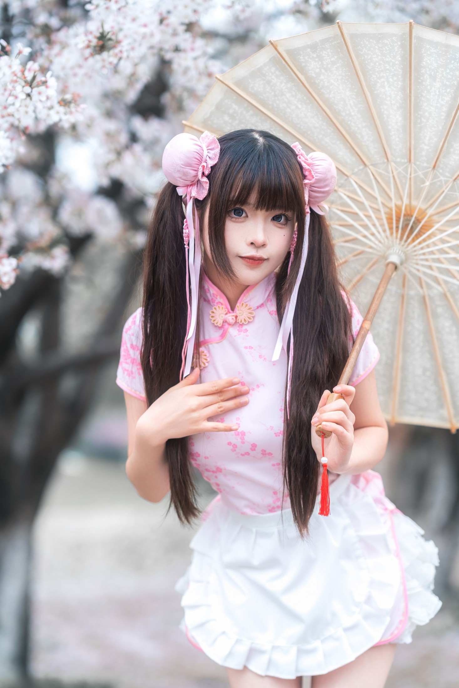 《中华娘樱花人像》[12P]