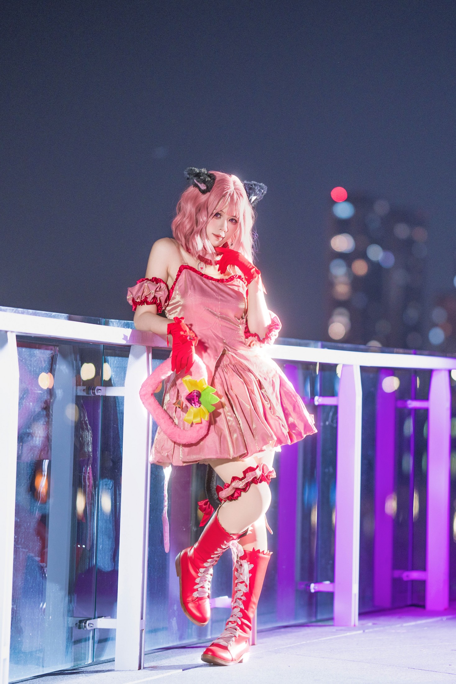 鲨鲨不在 - 《桃宫莓哇》[21P]