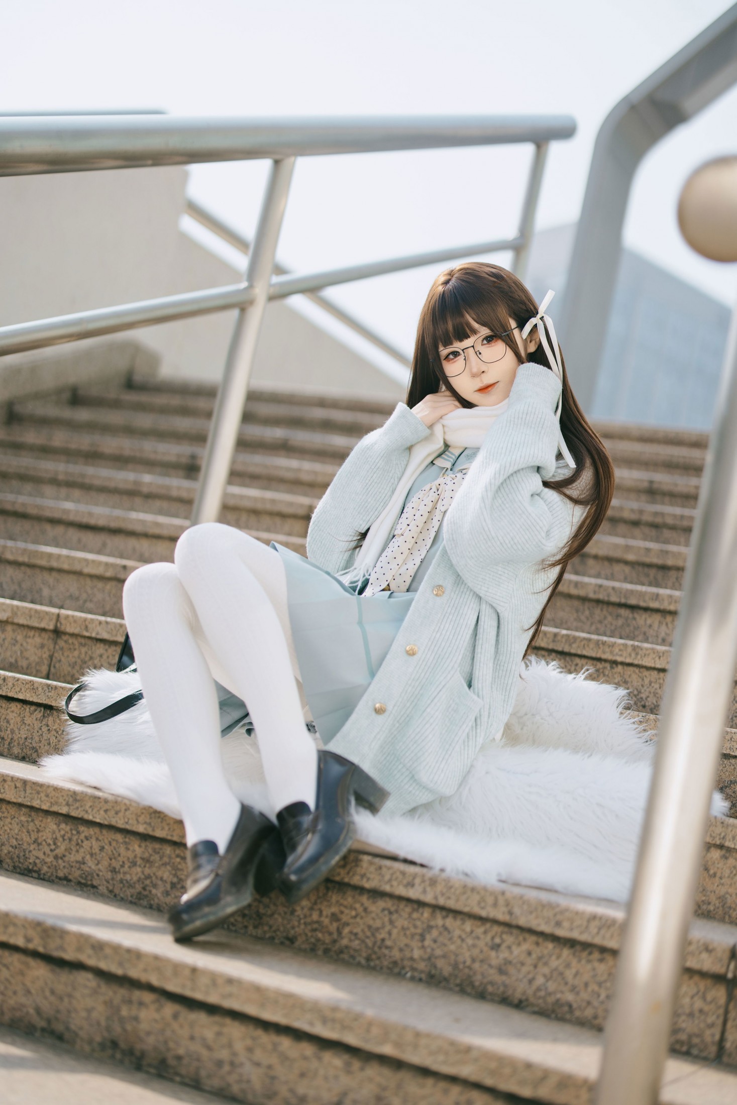 夏时_Cilo - 《冬日JK》[22P]