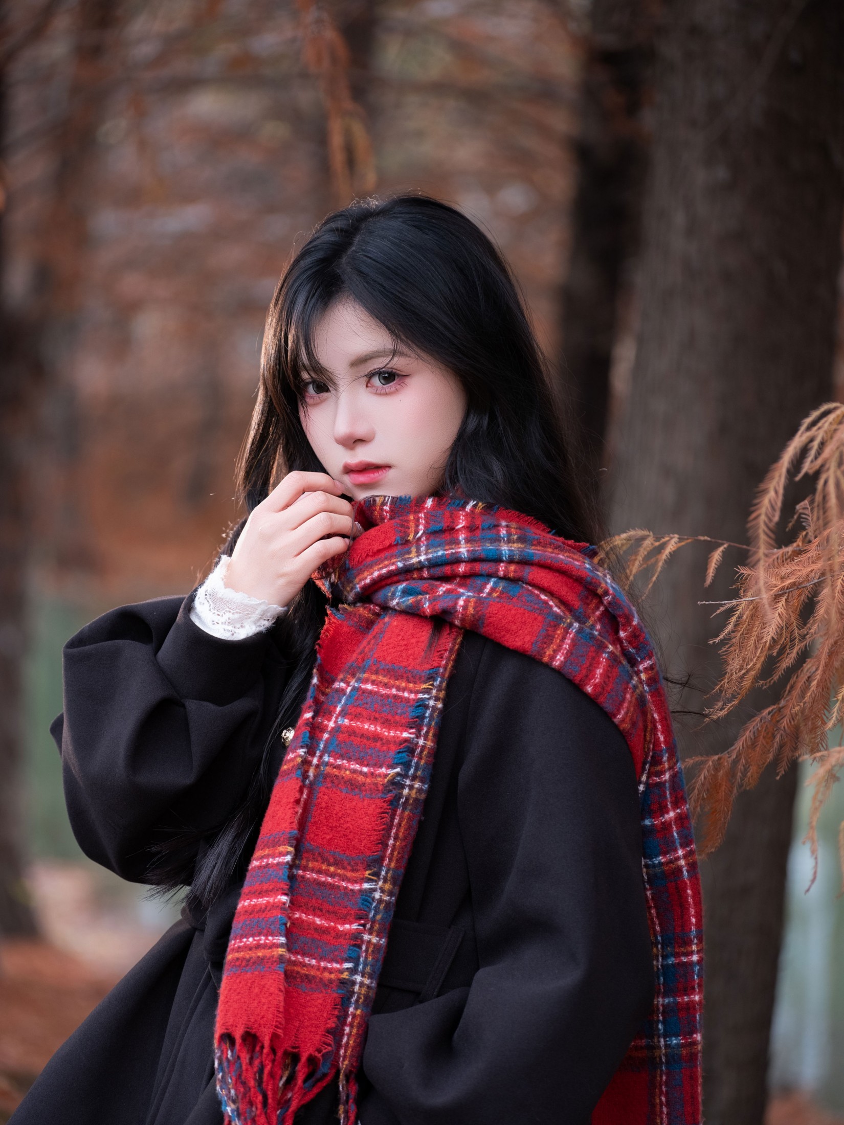 西西驾到（模特版） - 《红枫人像》[14P]