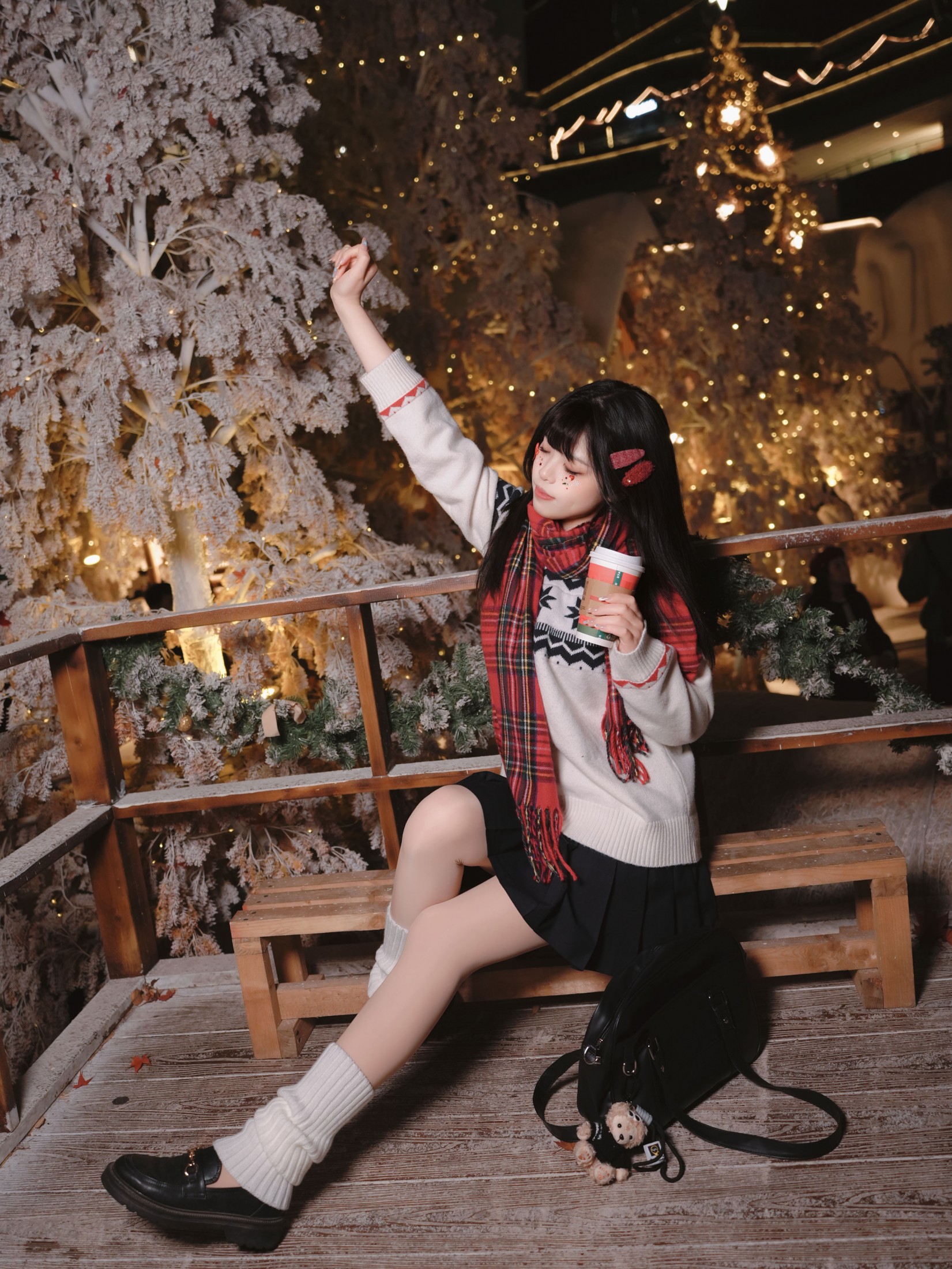 西柚子 - 《圣诞jk》[27P]