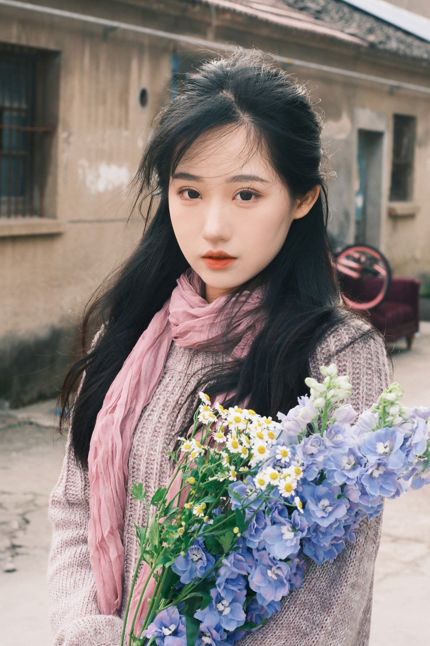 扣子 – 《蓝风铃的来信》[10P]