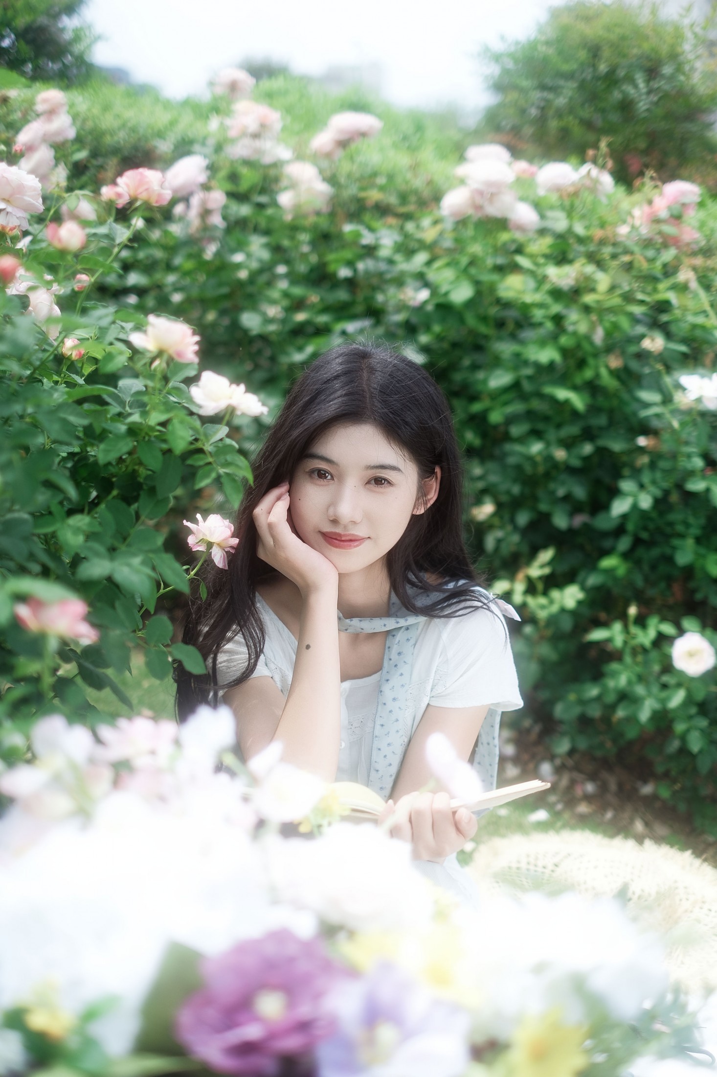 欧阳明慧 - 《花海里的“白月光”，这一眼太绝了！》[22P]