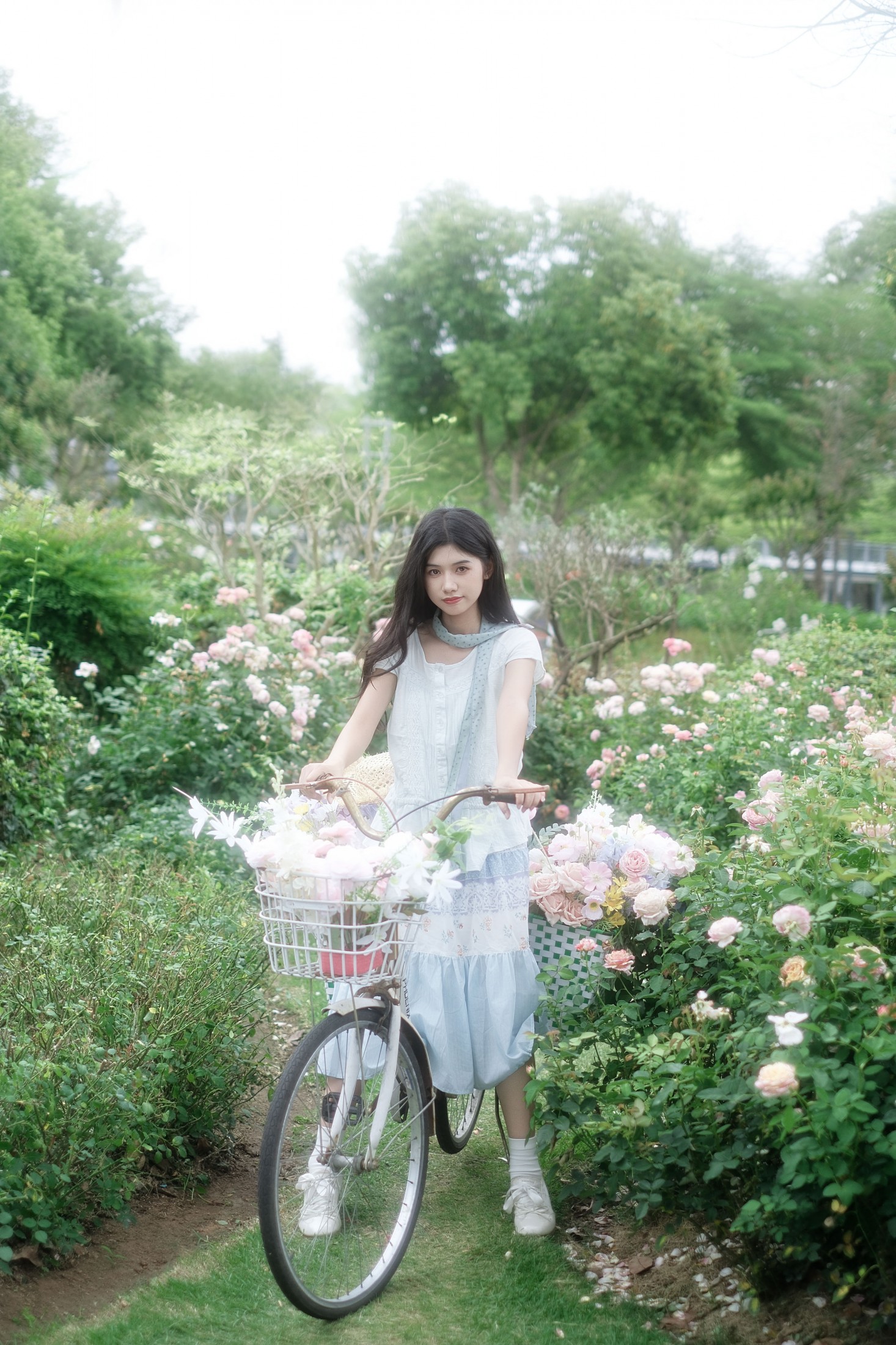 欧阳明慧 – 《花海里的“白月光”，这一眼太绝了！》[22P]