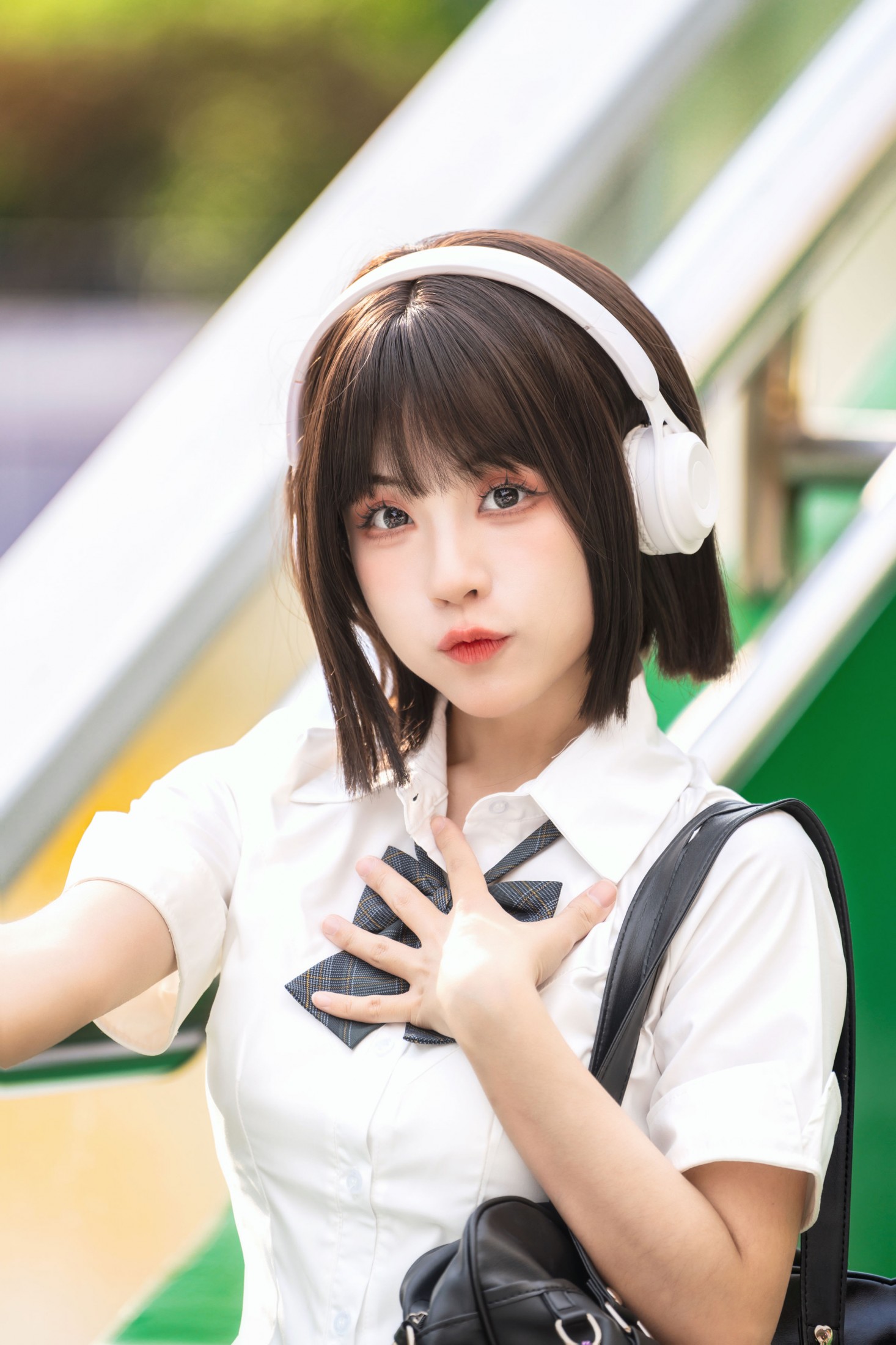 猫猫CC不炸毛 - 《JK少女》[16P]