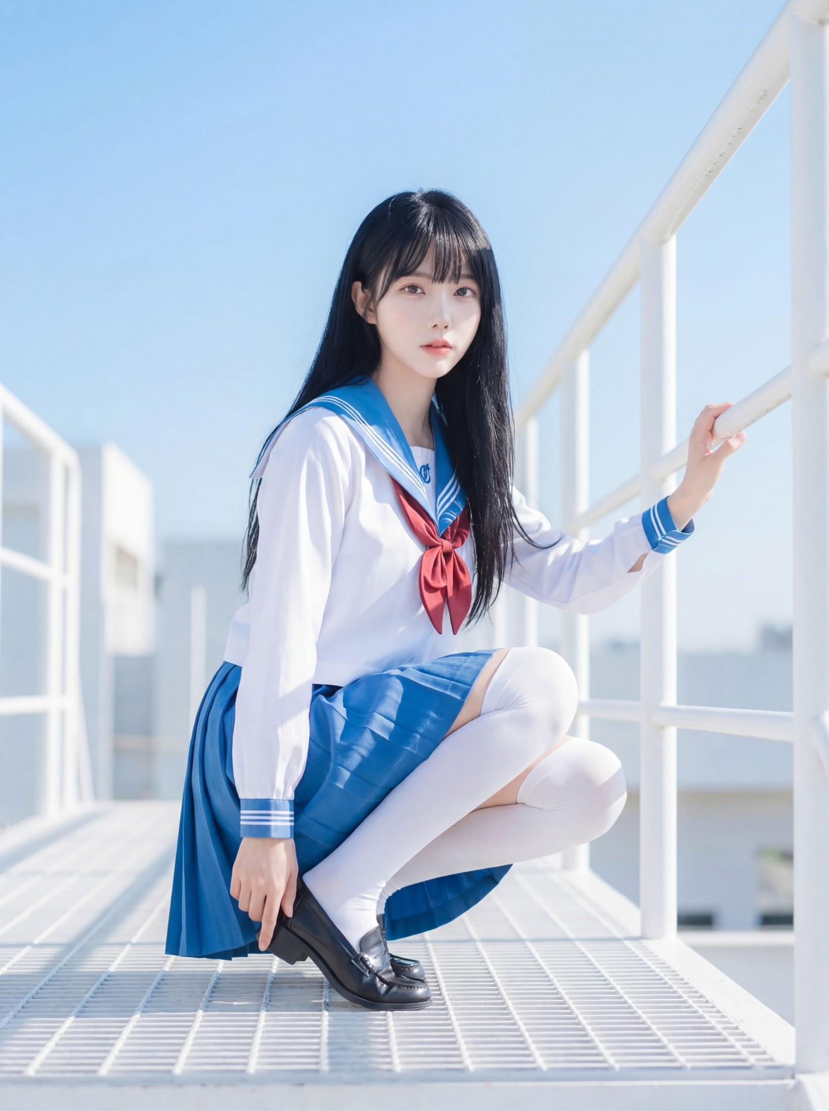 《春日一抹蓝》[18P]