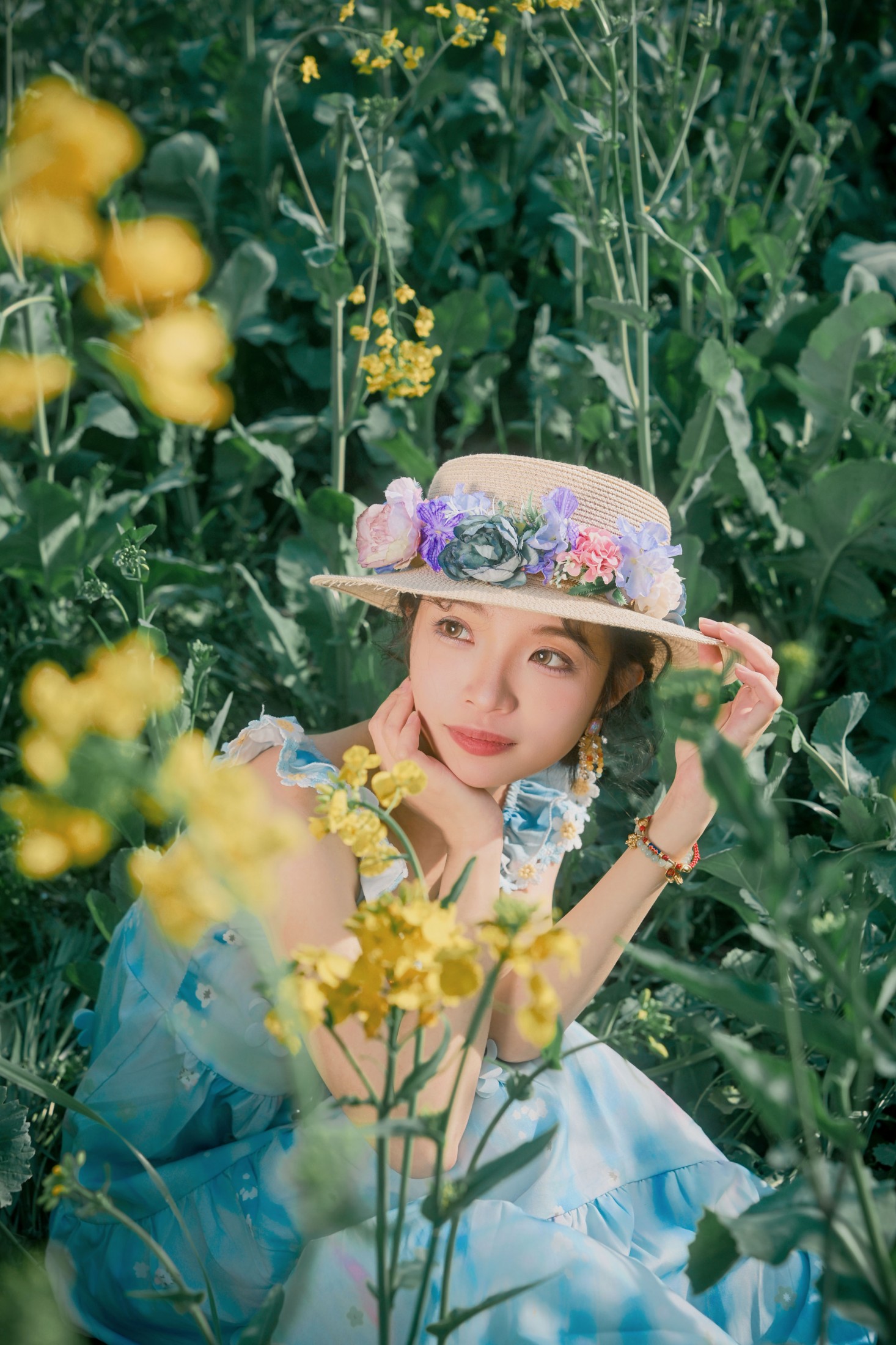 愿曦(南京模特版) - 《油菜花》[13P]