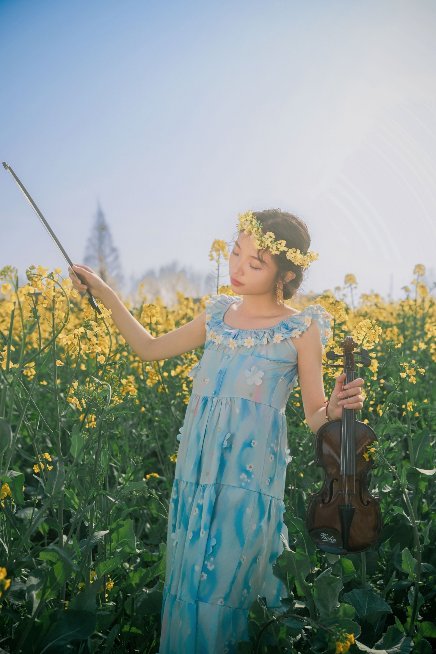 愿曦(南京模特版) - 《油菜花》[13P]