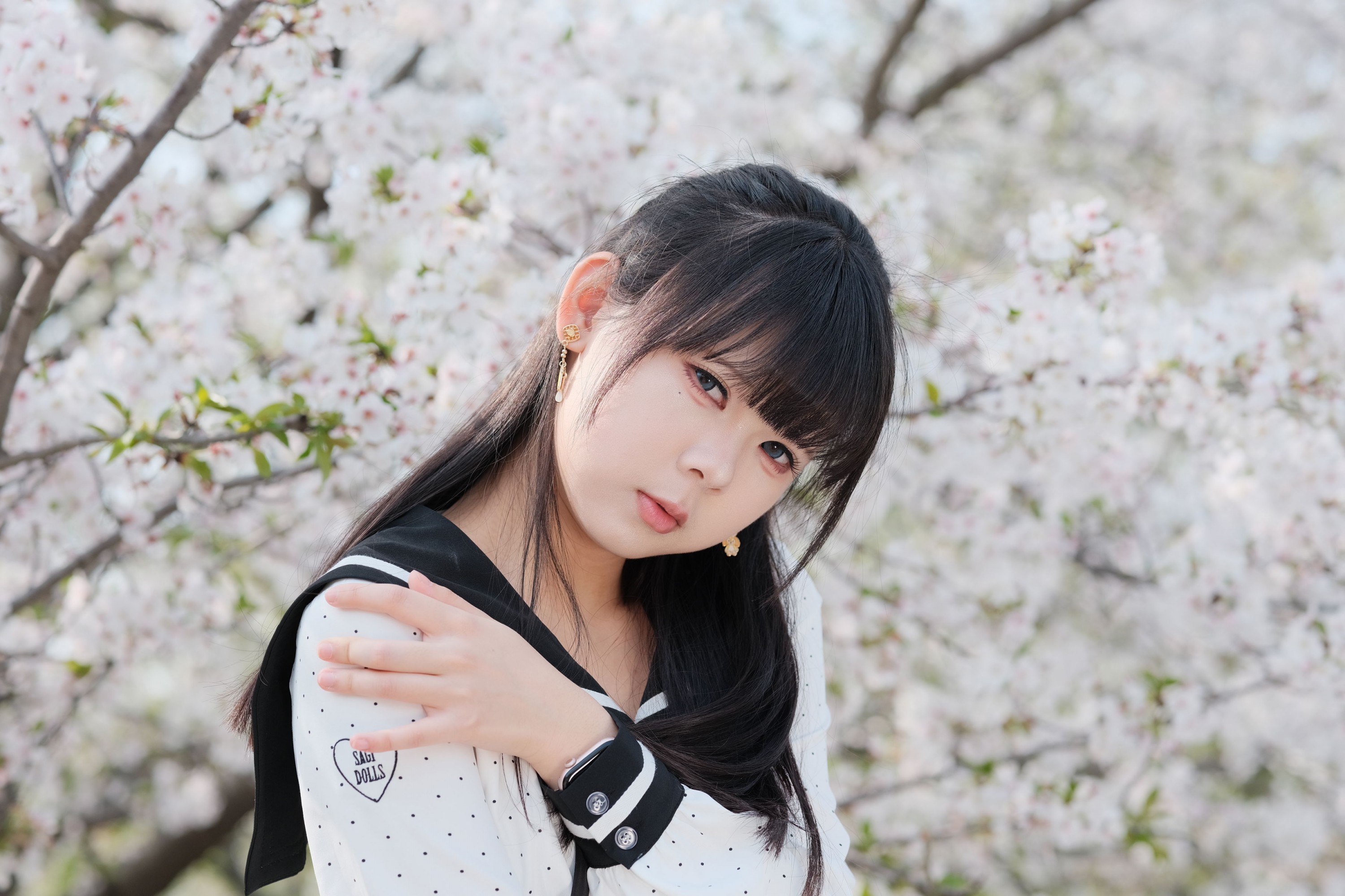 呱呱大帝 - 《樱花人像》[55P]