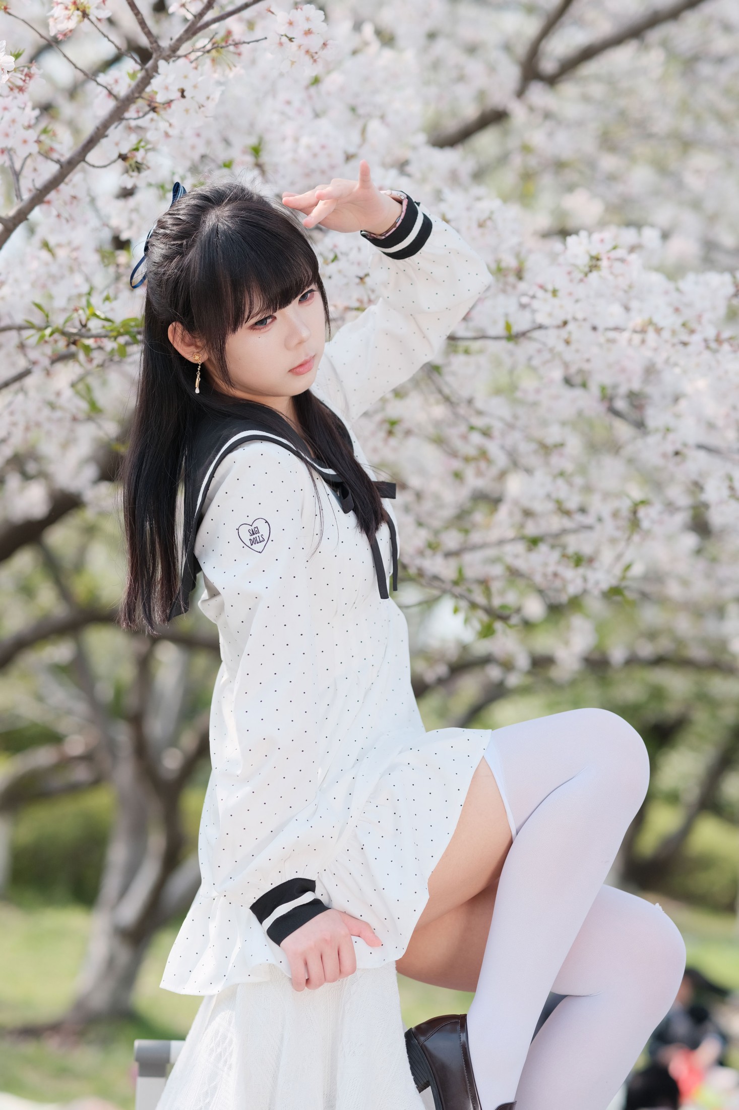 呱呱大帝 - 《樱花人像》[55P]