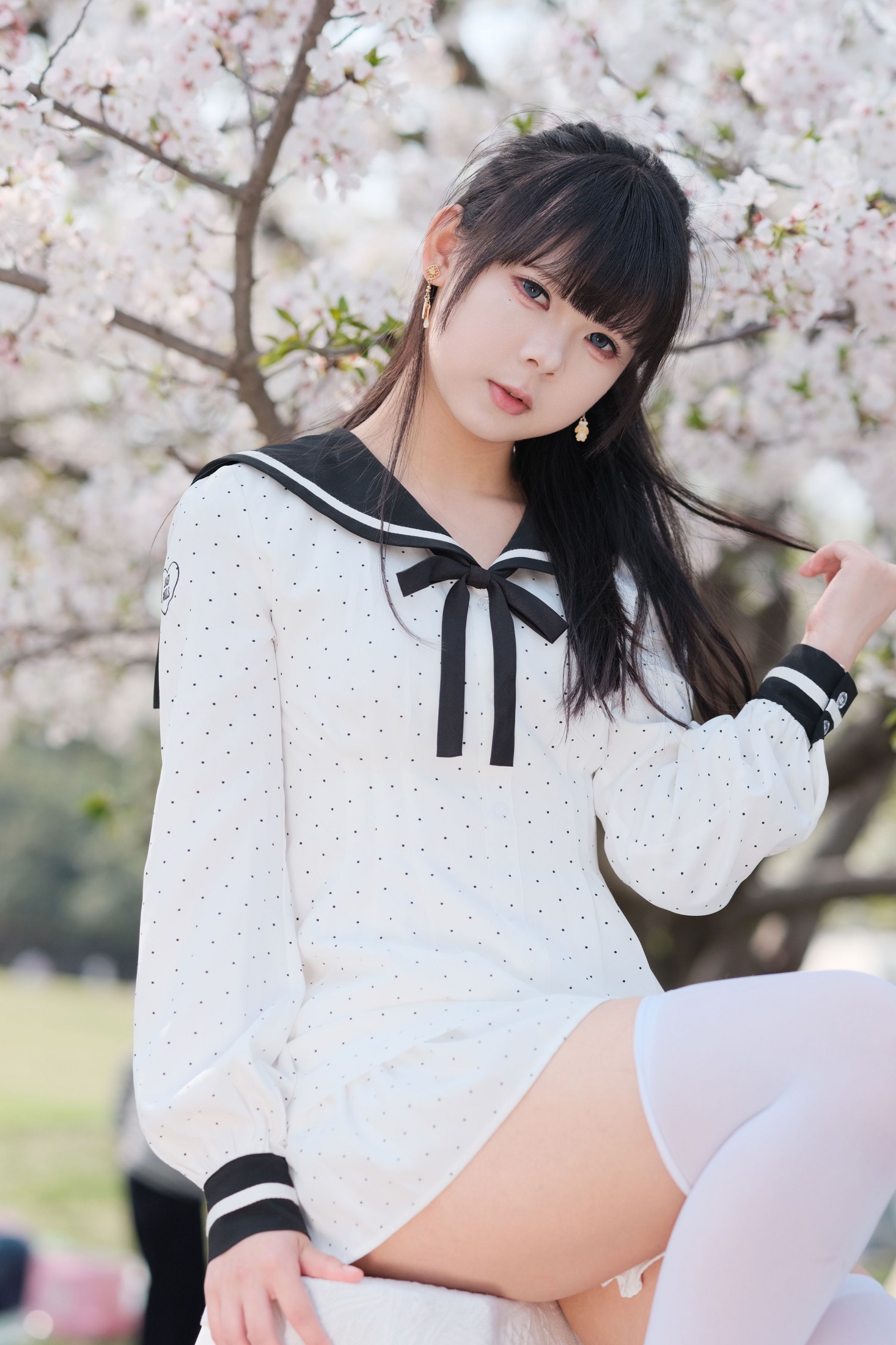 呱呱大帝 - 《樱花人像》[55P]