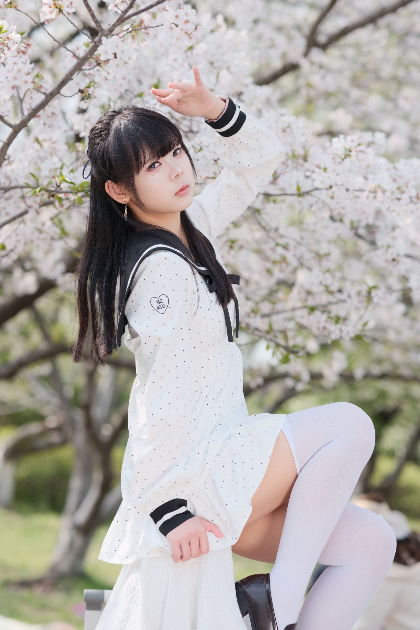 呱呱大帝 - 《樱花人像》[55P]