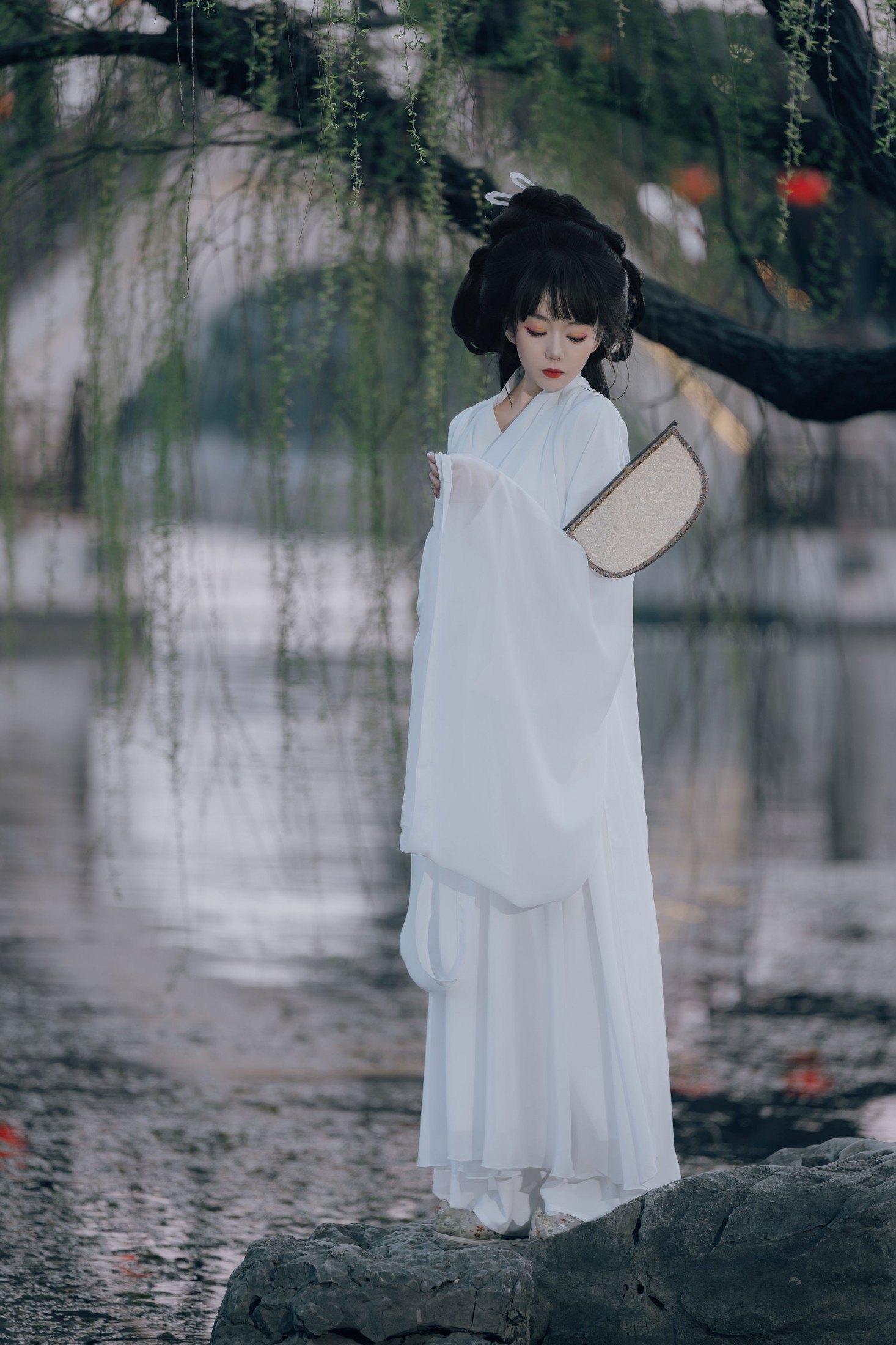 佳佳 - 《江南春信，白衣归》[34P]