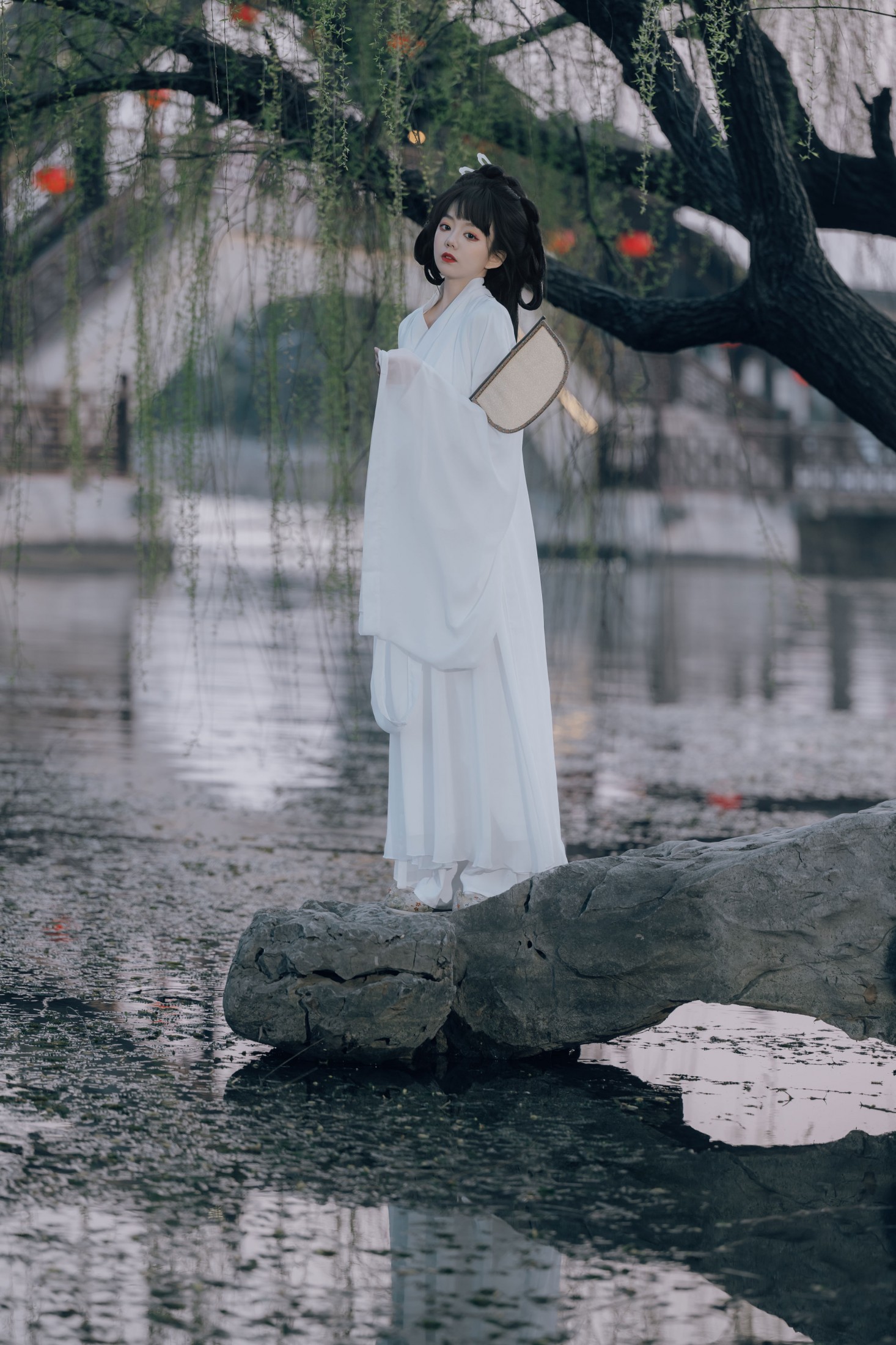 佳佳 - 《江南春信，白衣归》[34P]