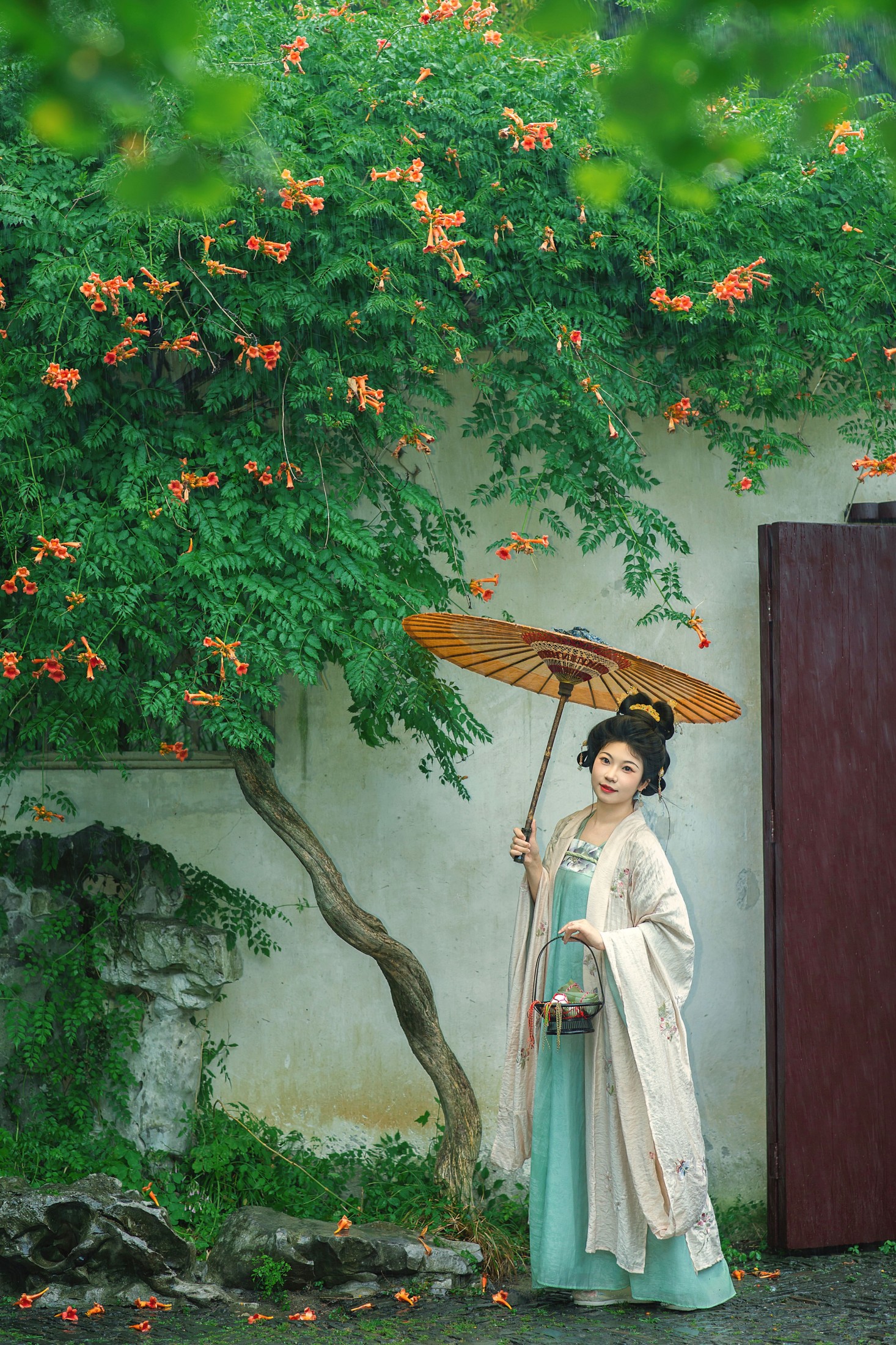 奶油大红枣 – 《凌霄下的唐风少女》[11P]